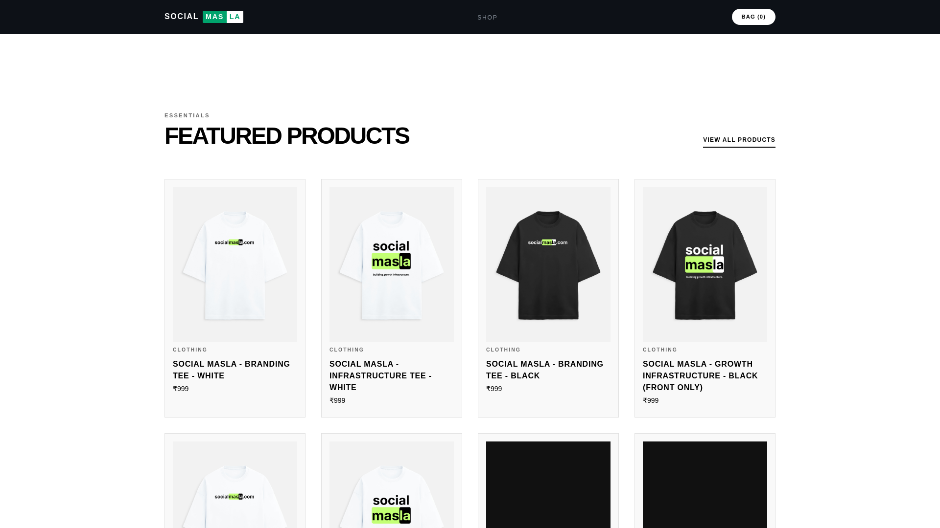 website screenshot of https://socialmasla-store-v2.pages.dev/