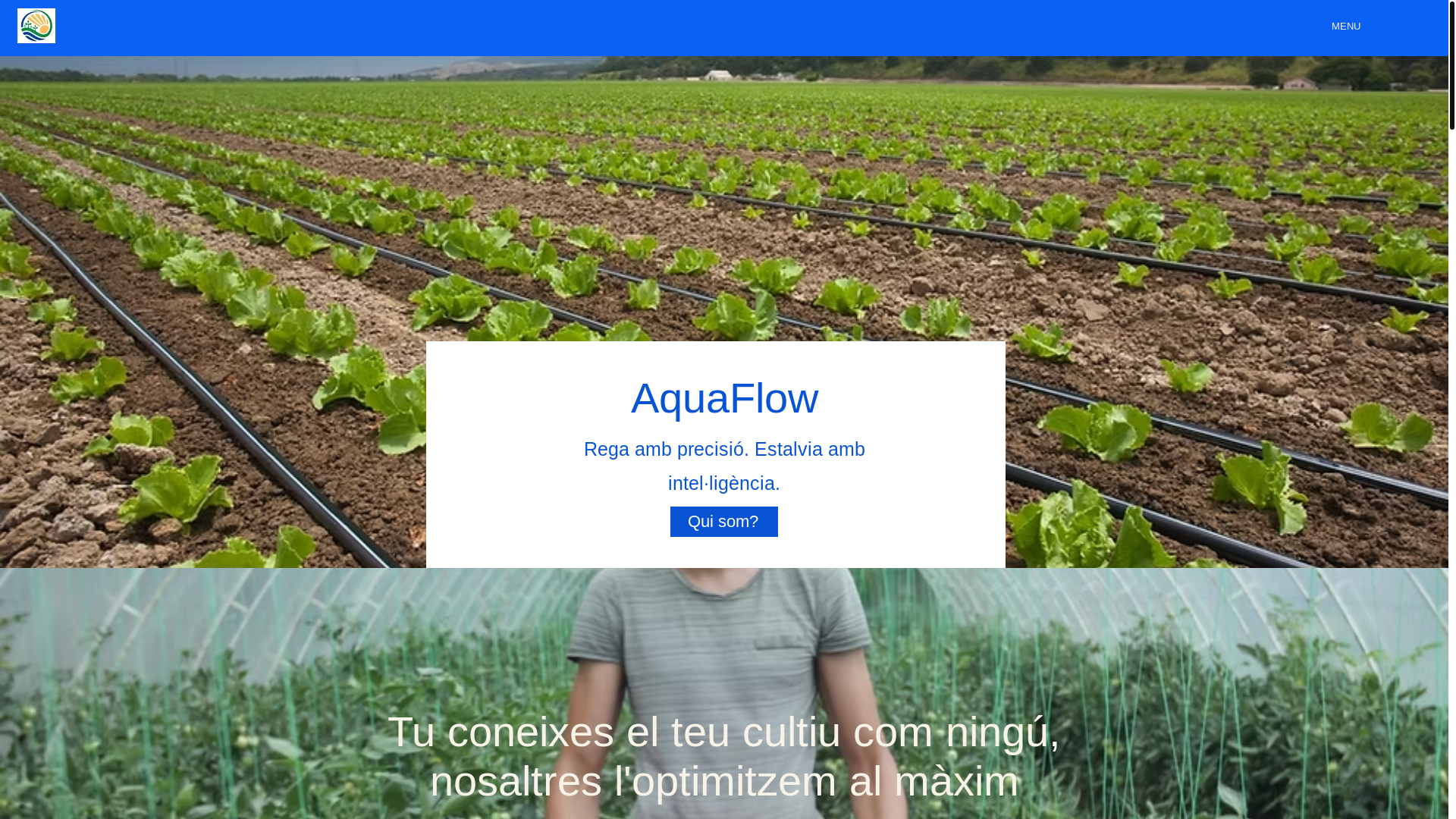 website screenshot of https://aquaflow-analytics.com/