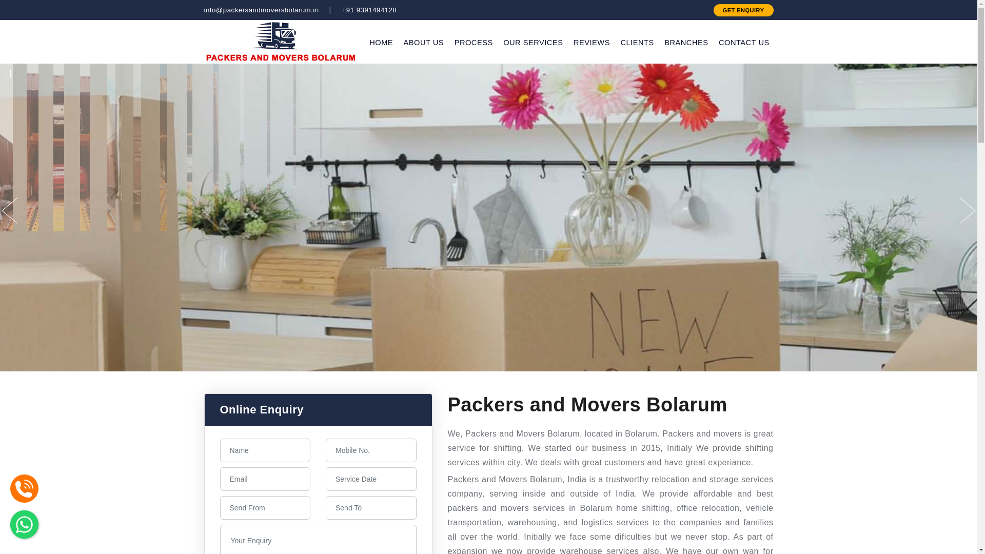 website screenshot of https://packersandmoversbolarum.in/