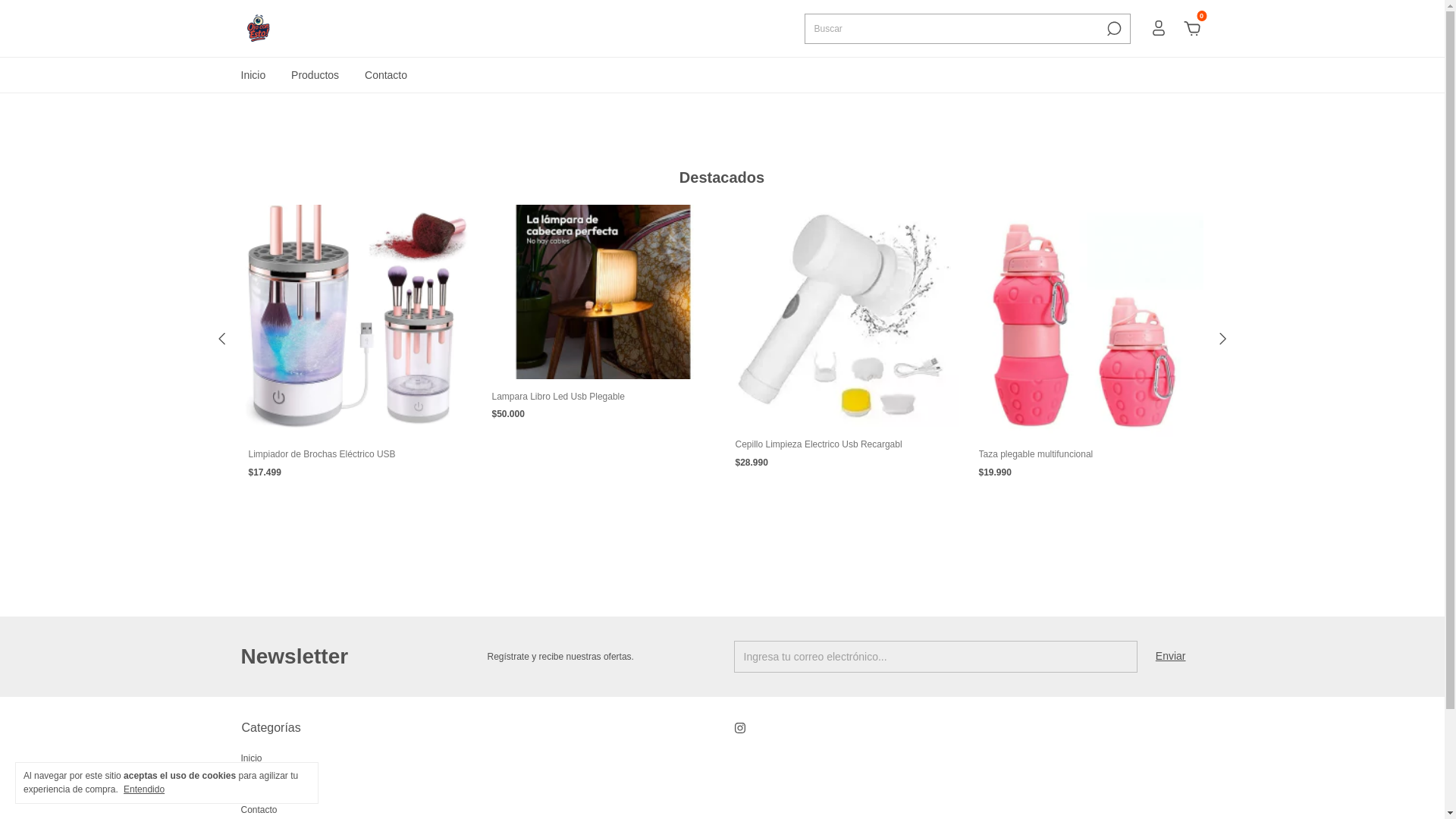 website screenshot of https://ojoconesto.shop/