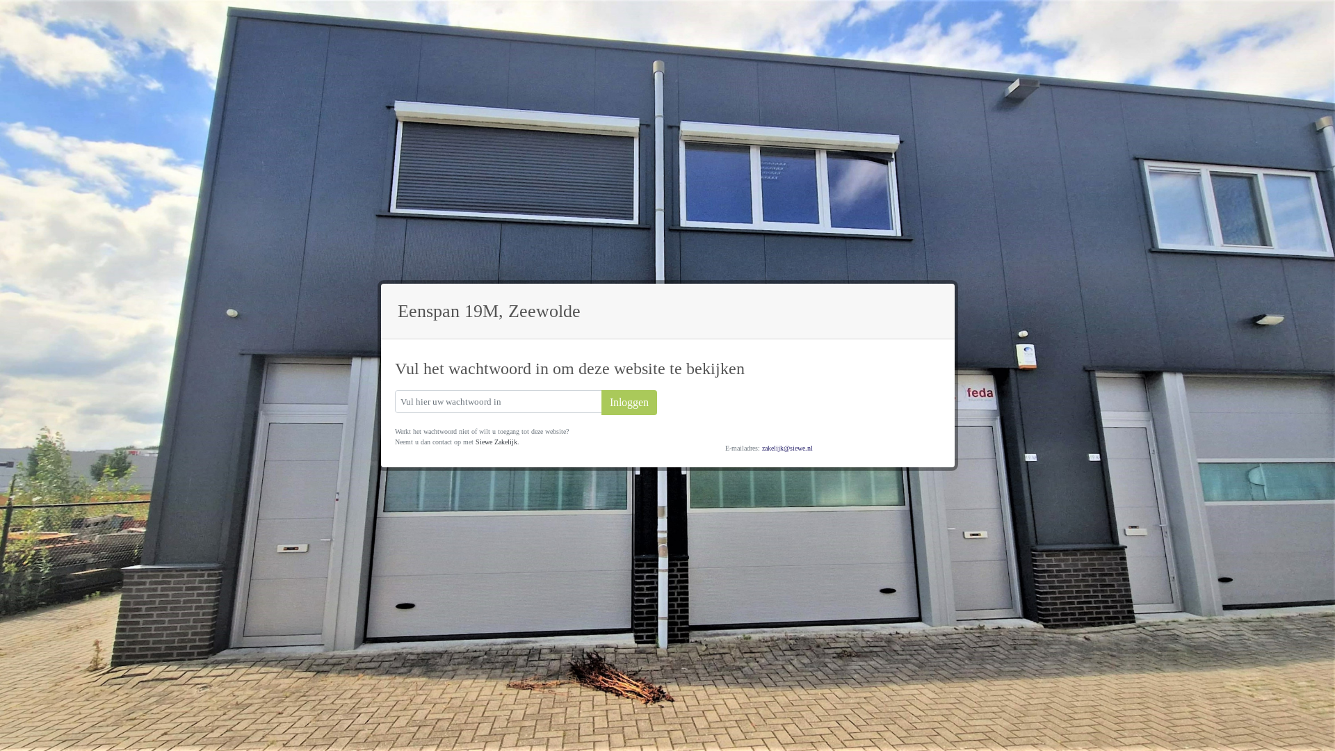 website screenshot of https://eenspan19m.nl/