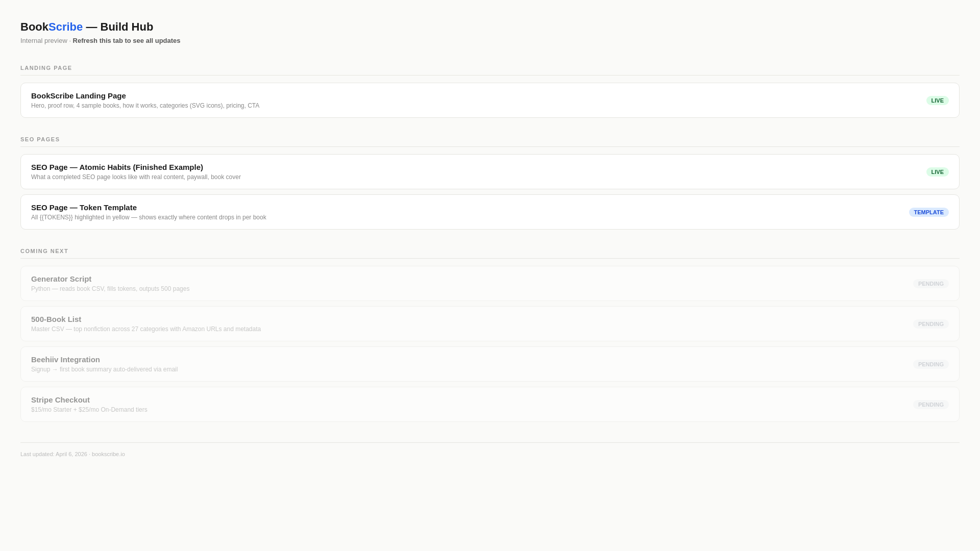 website screenshot of https://bookscribe-site.pages.dev/