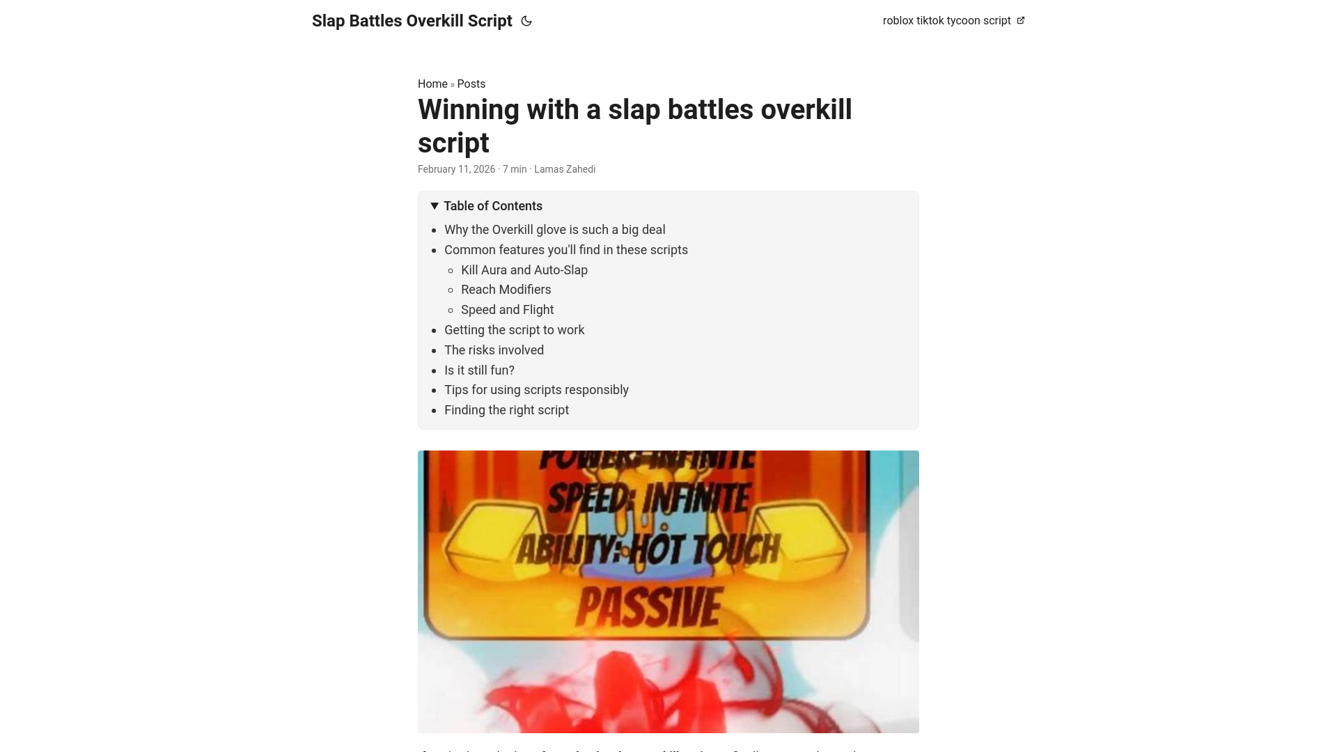website screenshot of https://slap-battles-overkill-script.pages.dev/