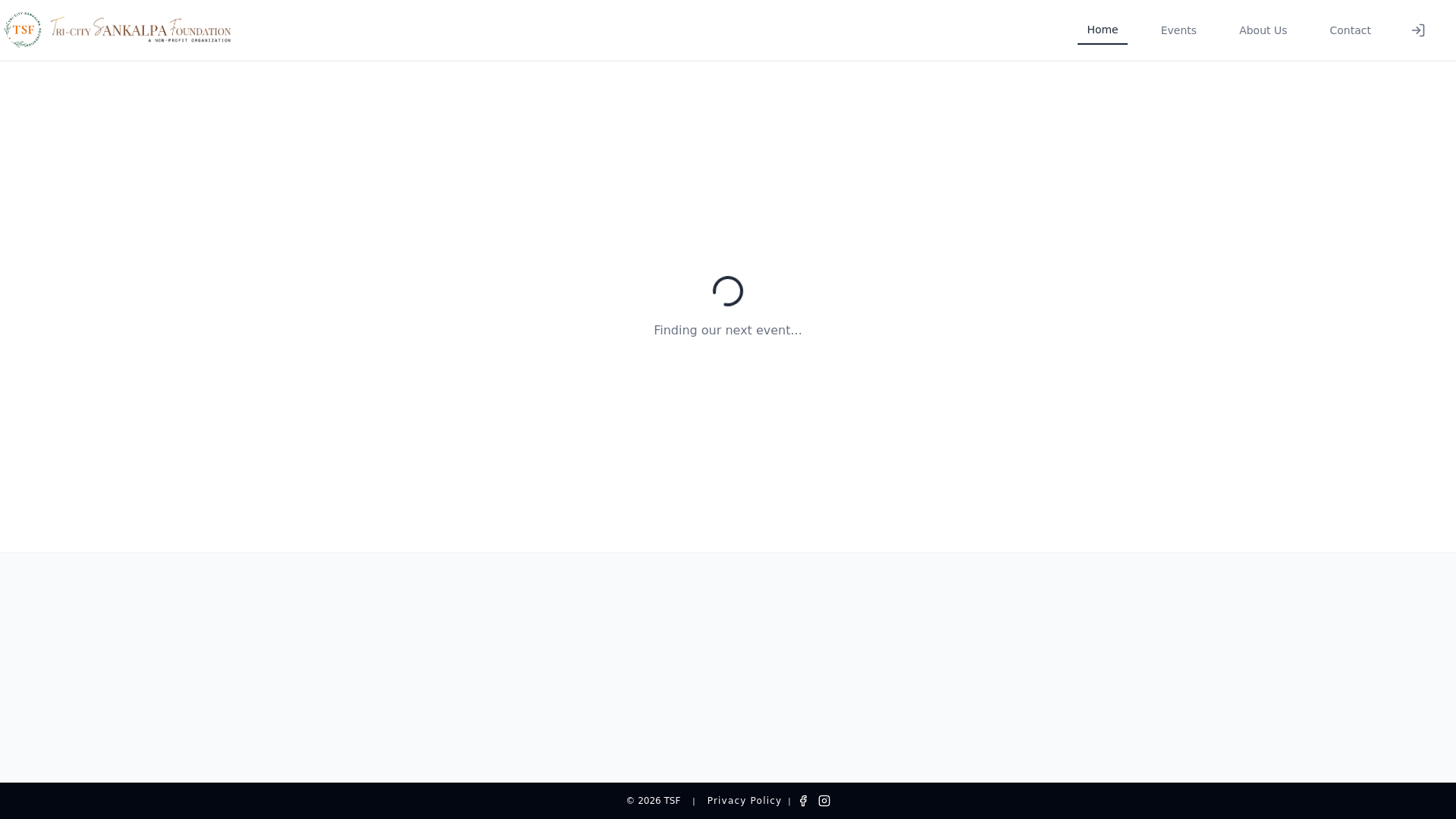 website screenshot of https://ourtsf.ca