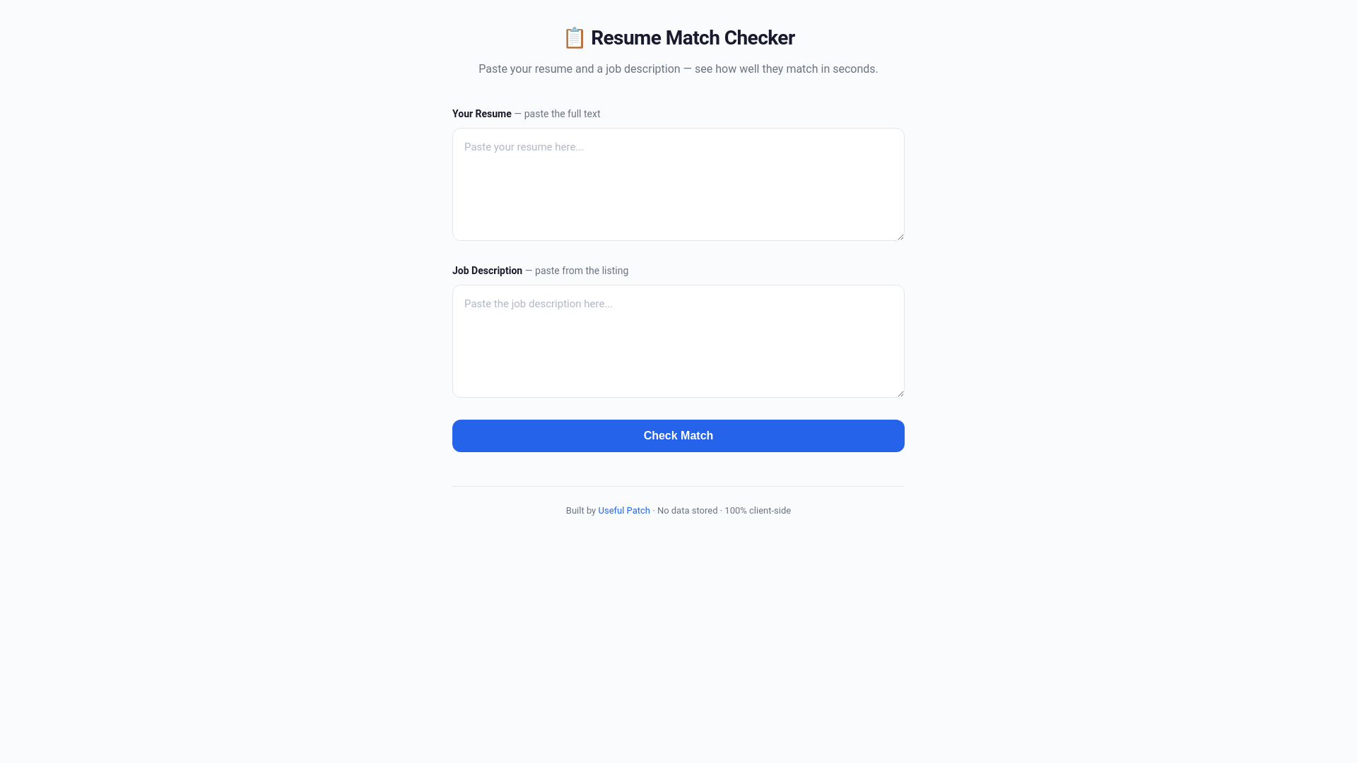 website screenshot of https://useful-patch.com/