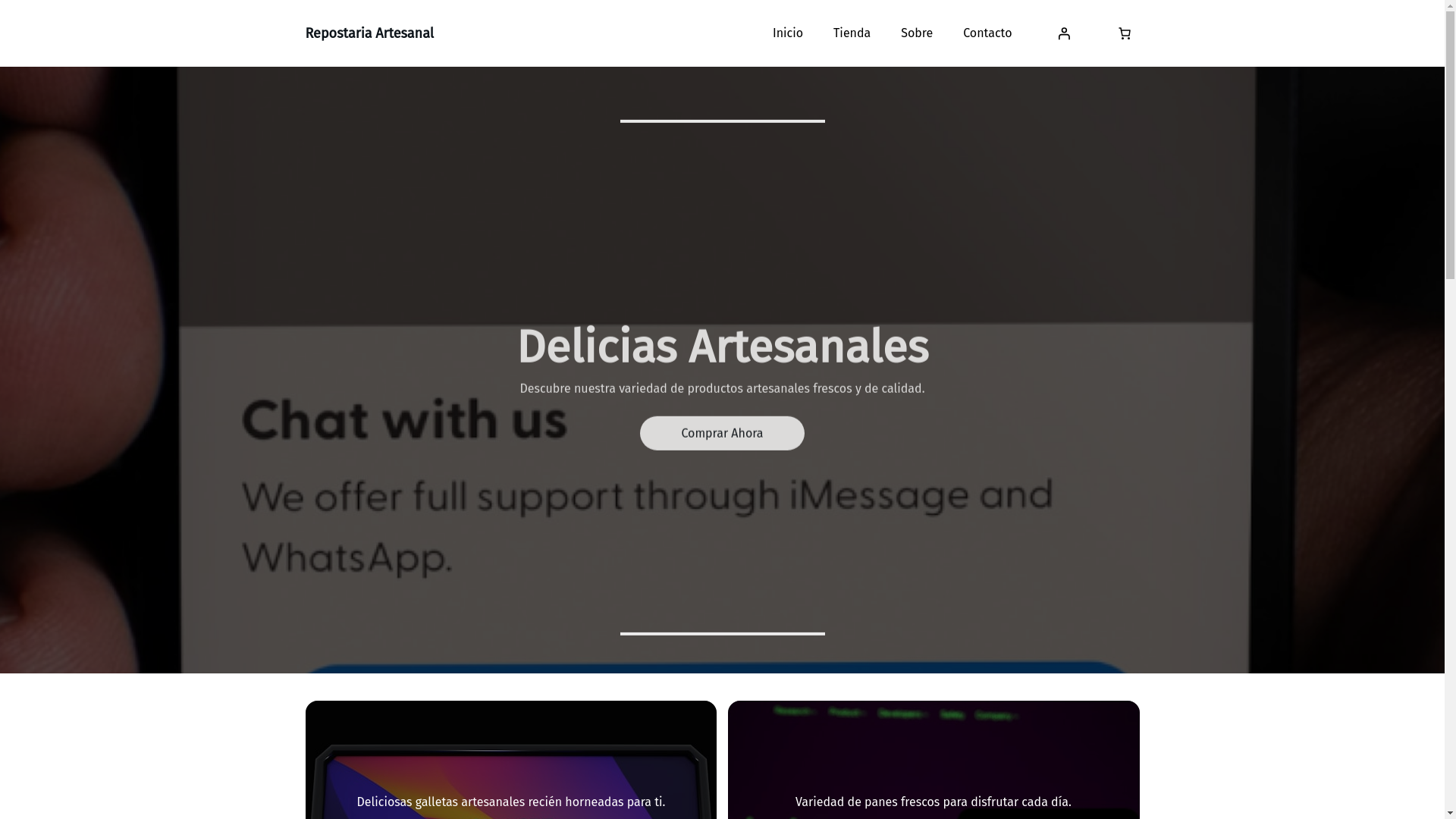 website screenshot of https://annarepostaria.com/