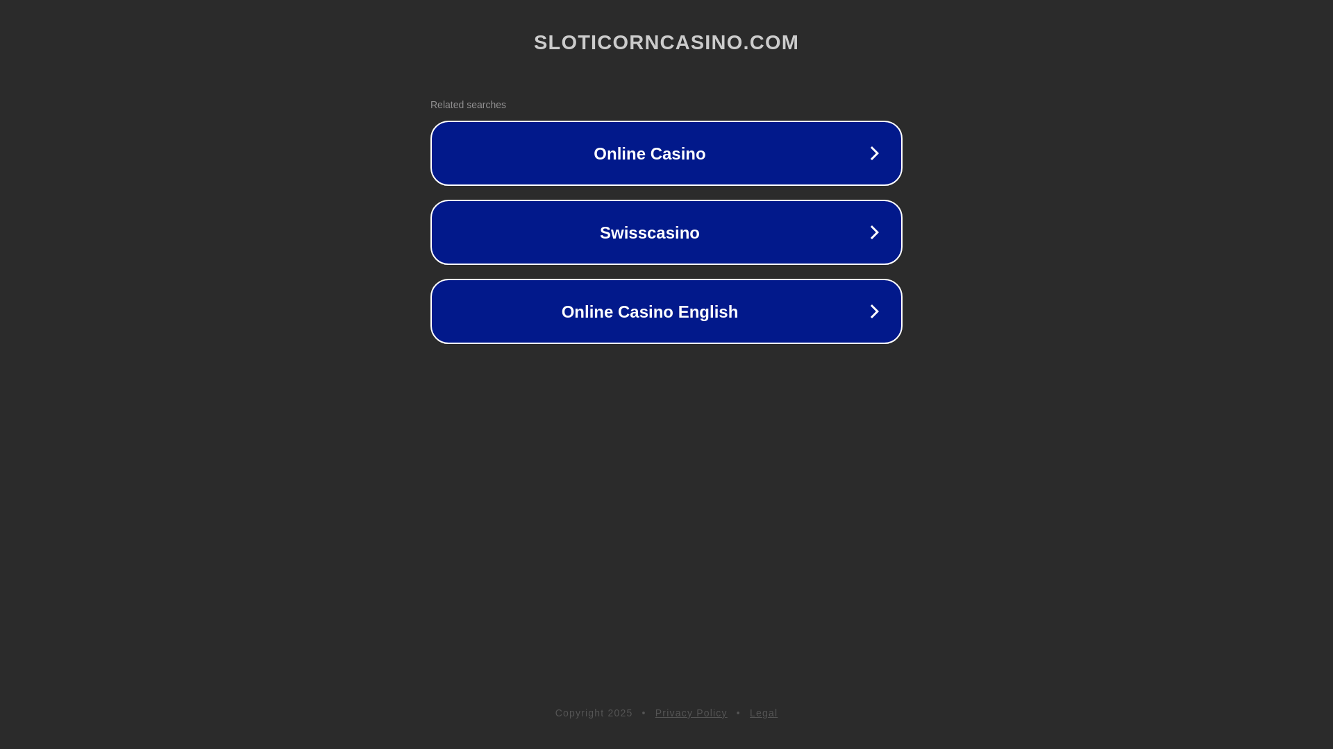 website screenshot of https://sloticorncasino.com/