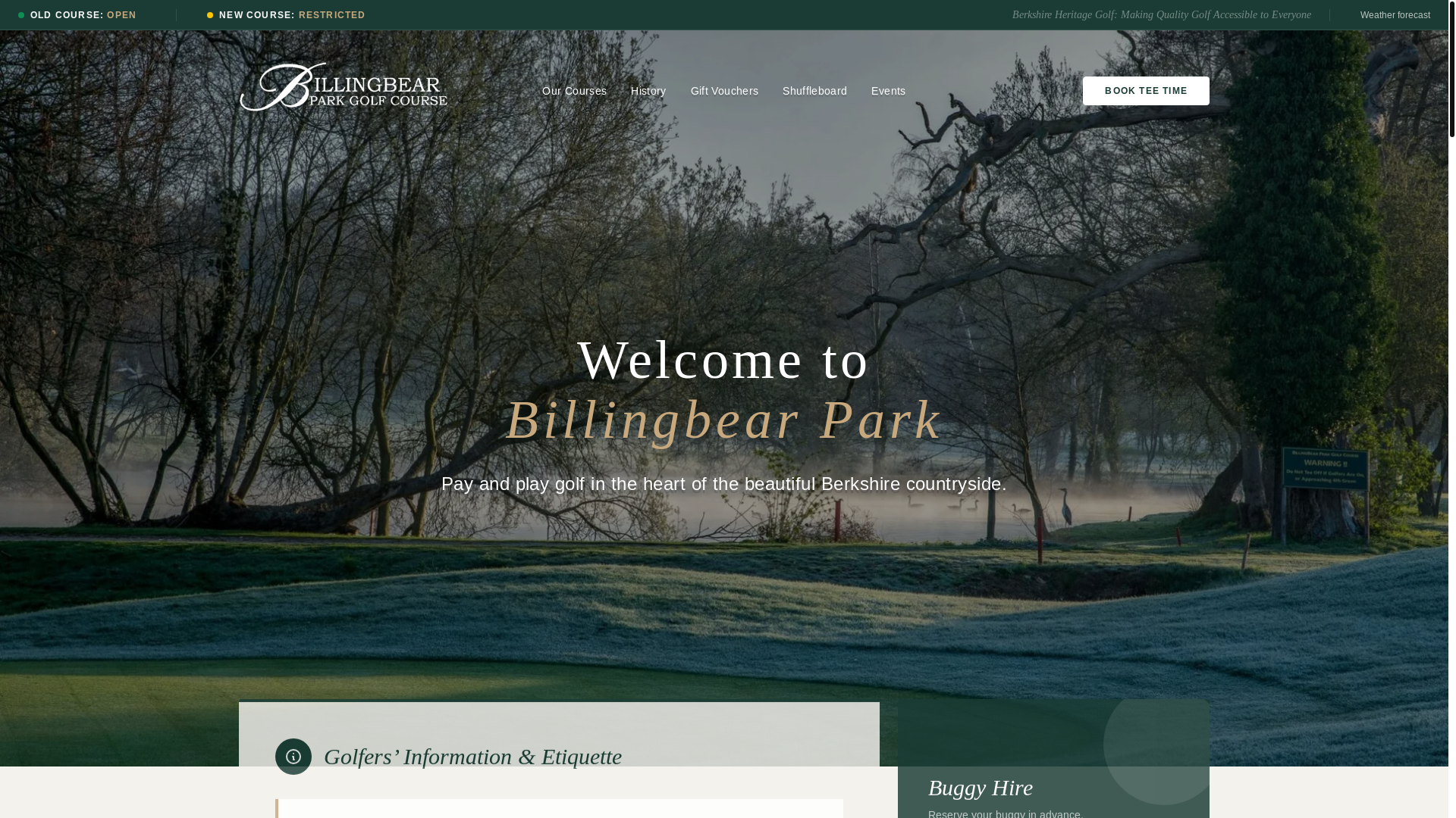 website screenshot of https://billingbearpark.pages.dev/