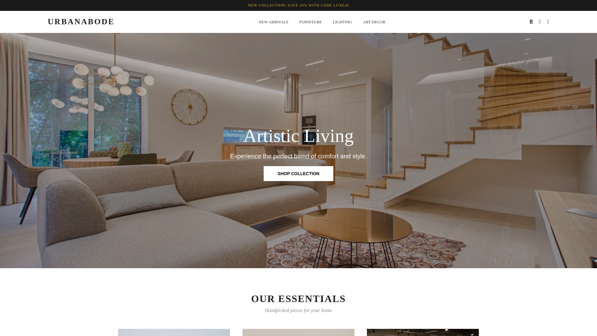 website screenshot of https://royeazi.com/