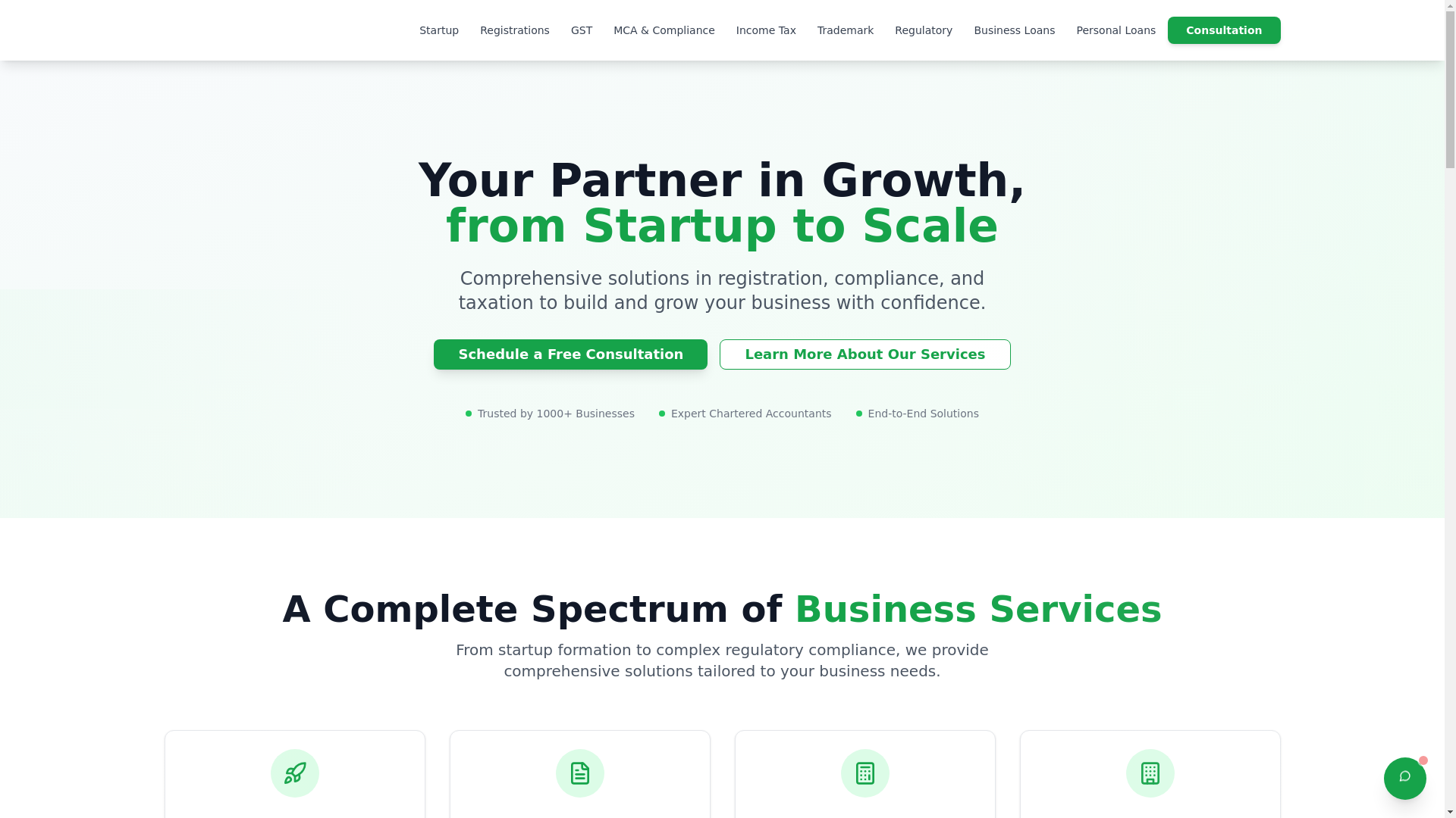 website screenshot of https://infinitygrowthconsultancy.com/