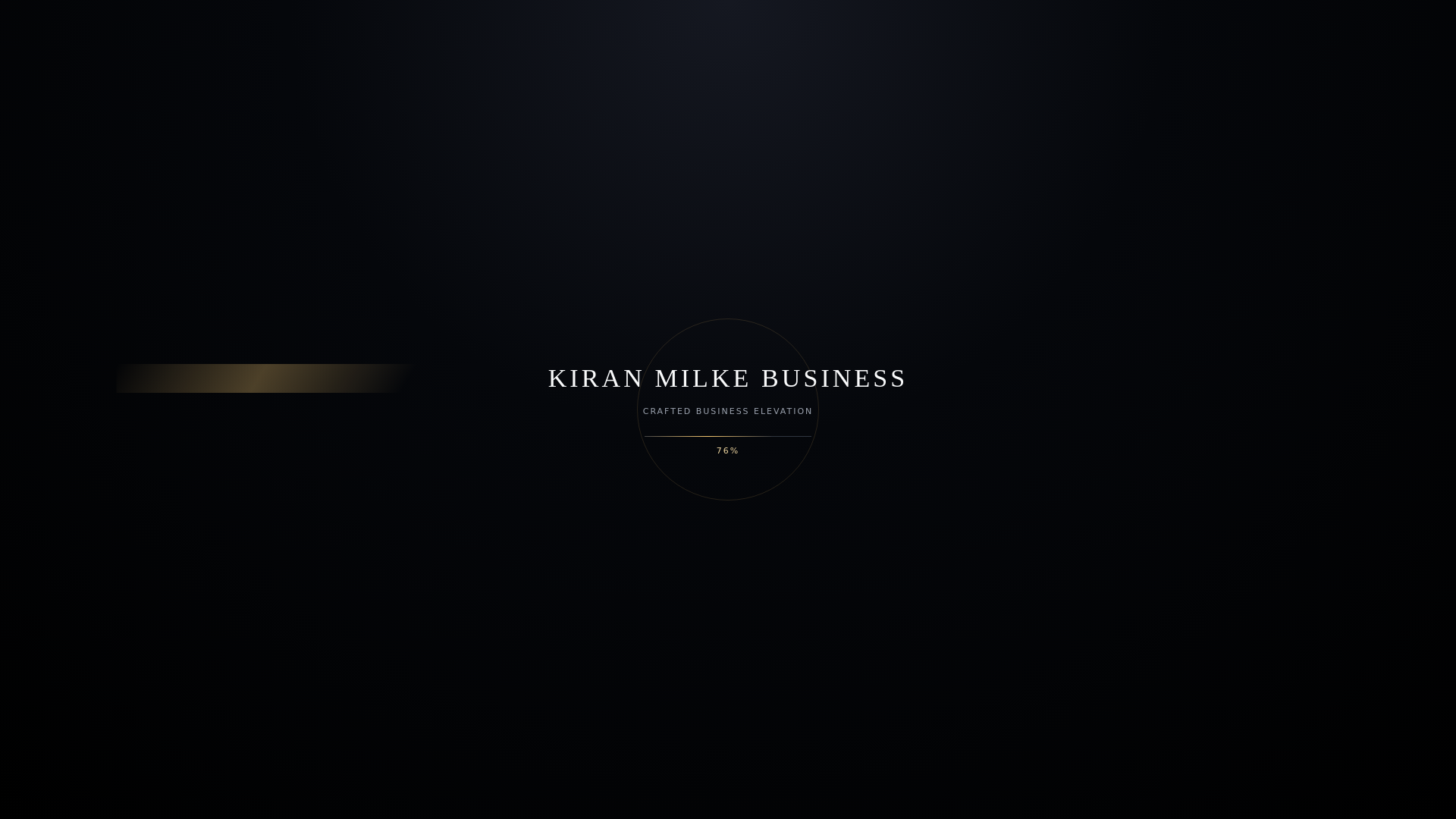 website screenshot of https://kiranmilkebusiness.shop