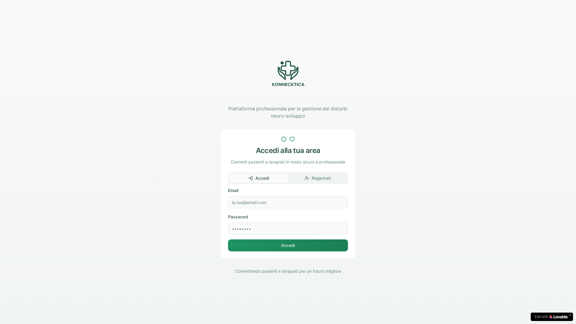 website screenshot of https://konnektica.com/