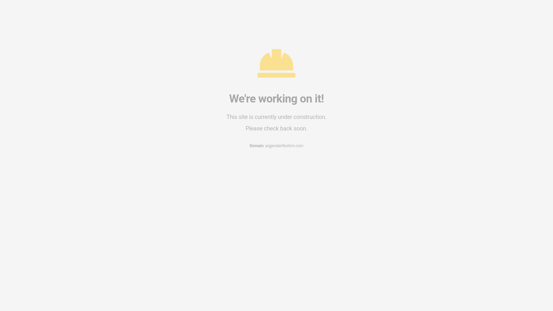 website screenshot of https://argjendarifestimi.com/
