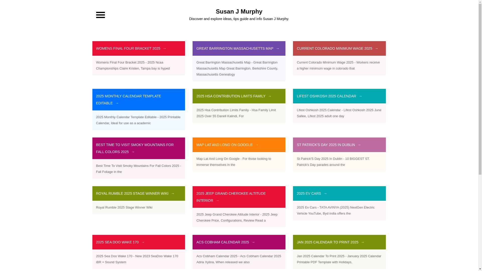 website screenshot of https://susanjmurphyh.pages.dev/