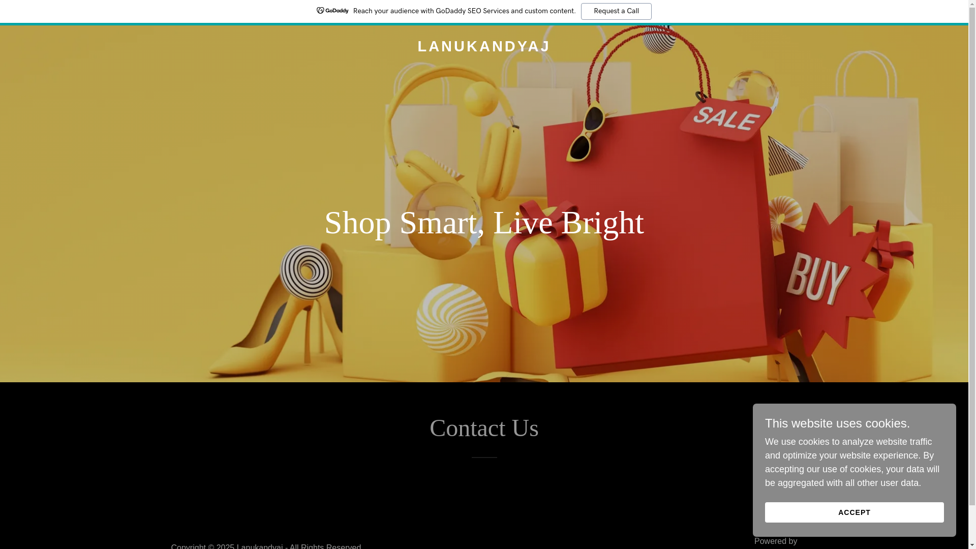 website screenshot of https://lanukandyaj.shop/