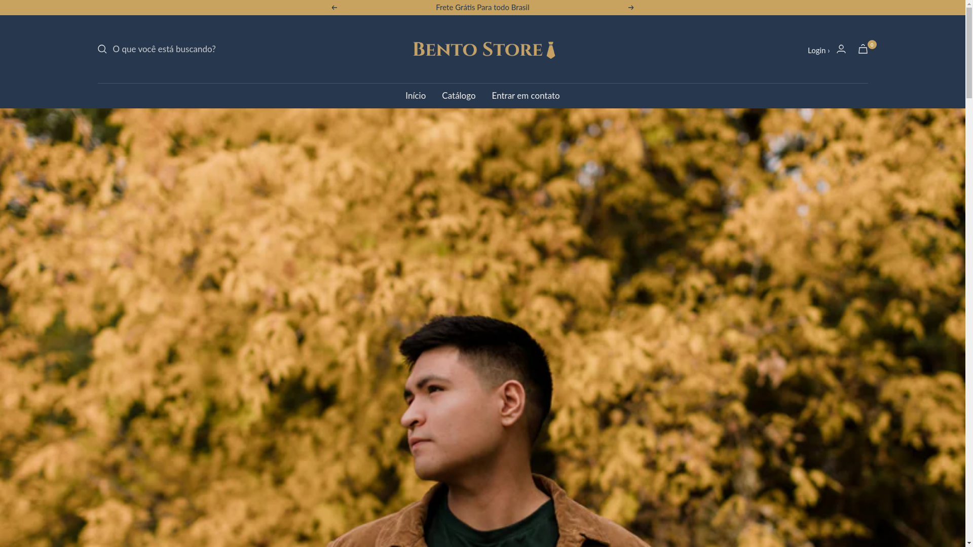 website screenshot of https://lojabentostore.com/