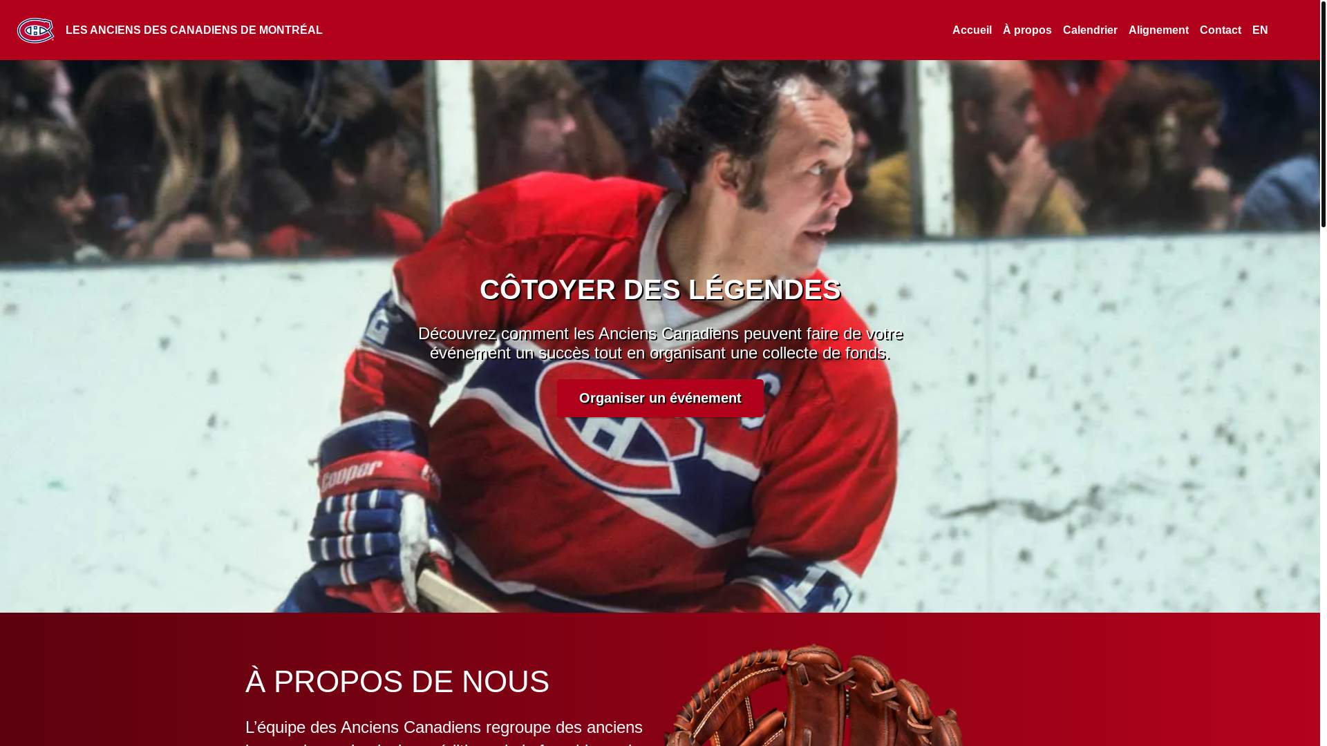 website screenshot of https://anciens-canadiens.pages.dev/