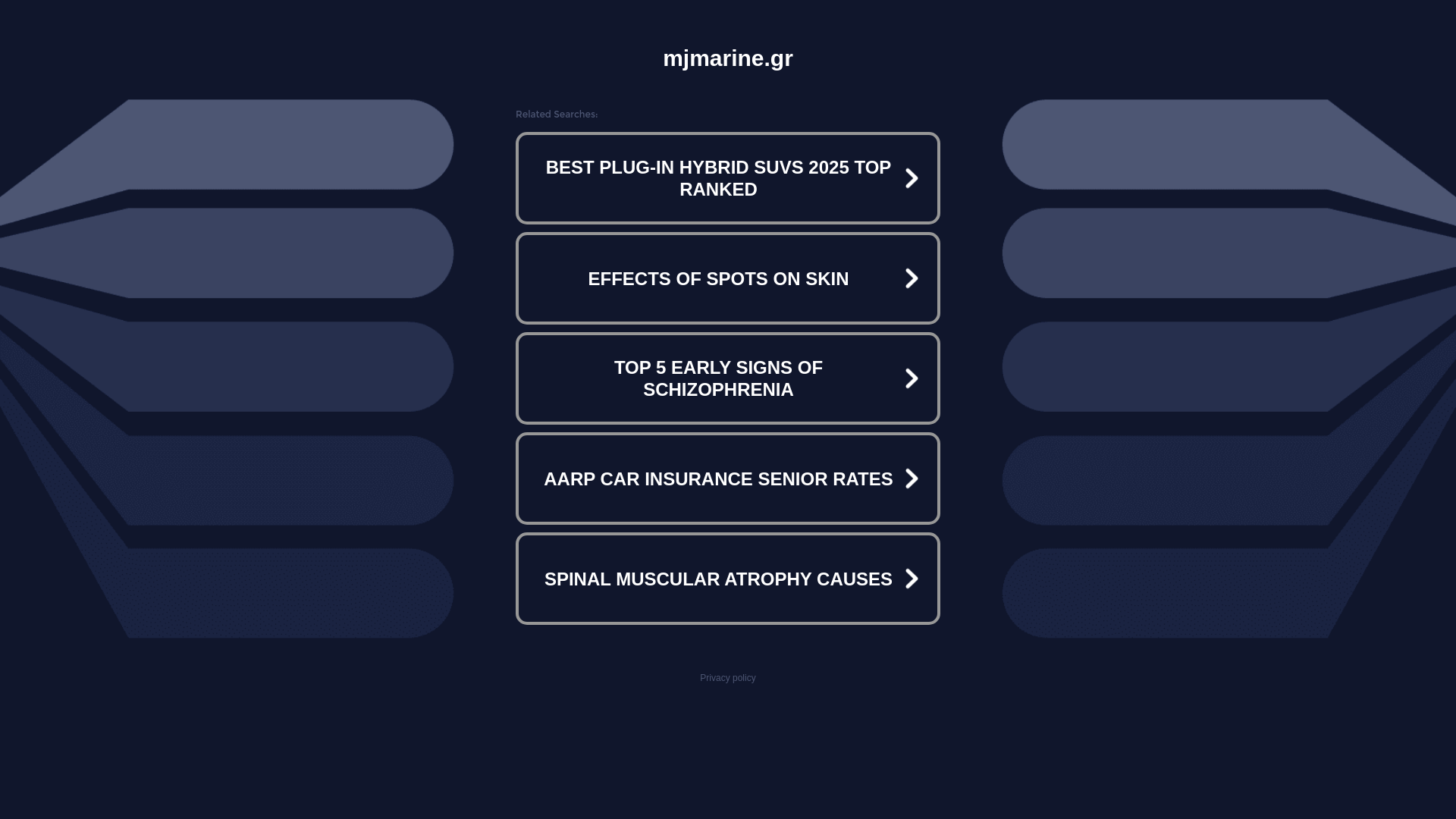 website screenshot of https://mjmarine.gr/