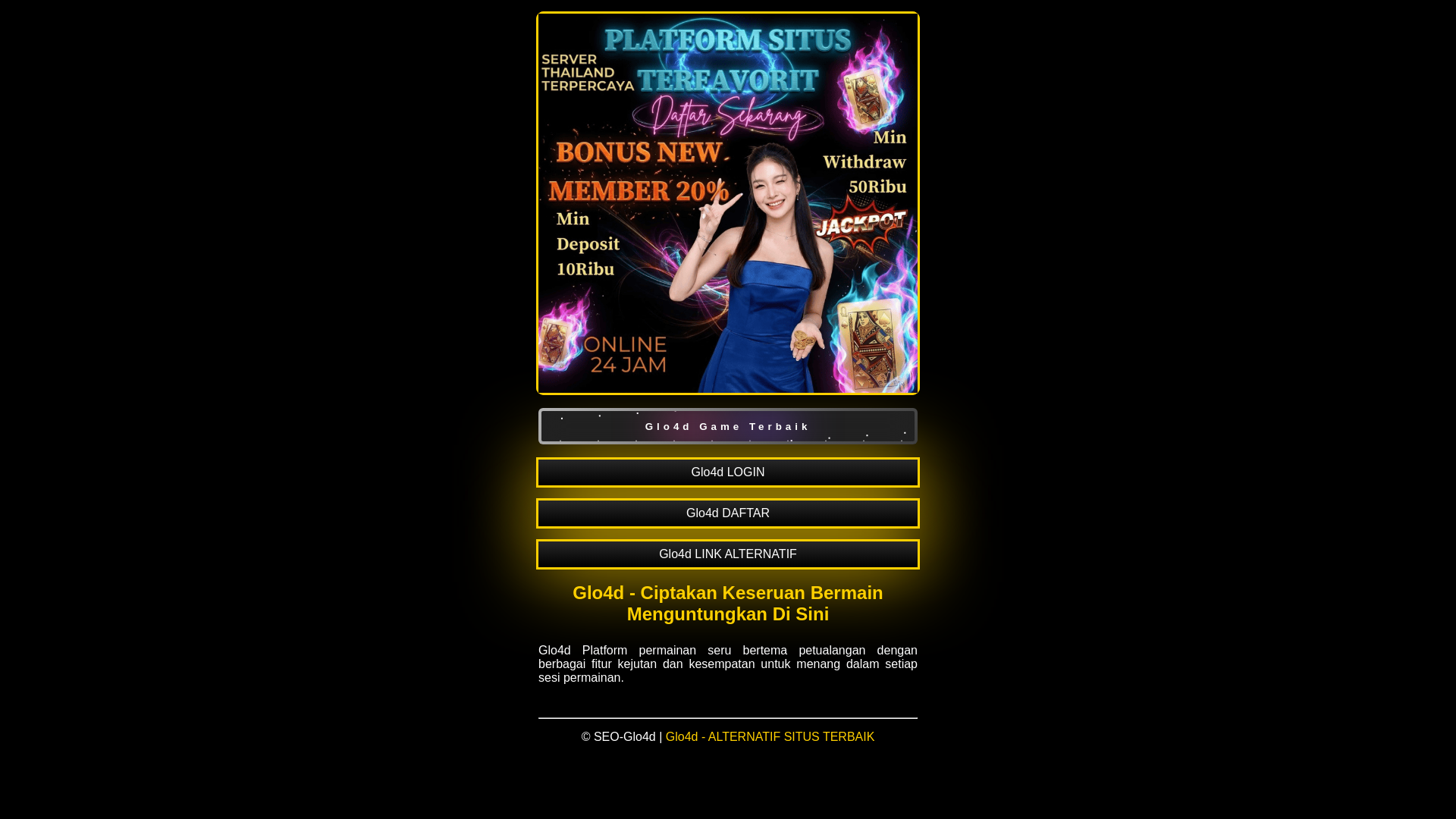 website screenshot of https://maindapatkan-glo4d.pages.dev/