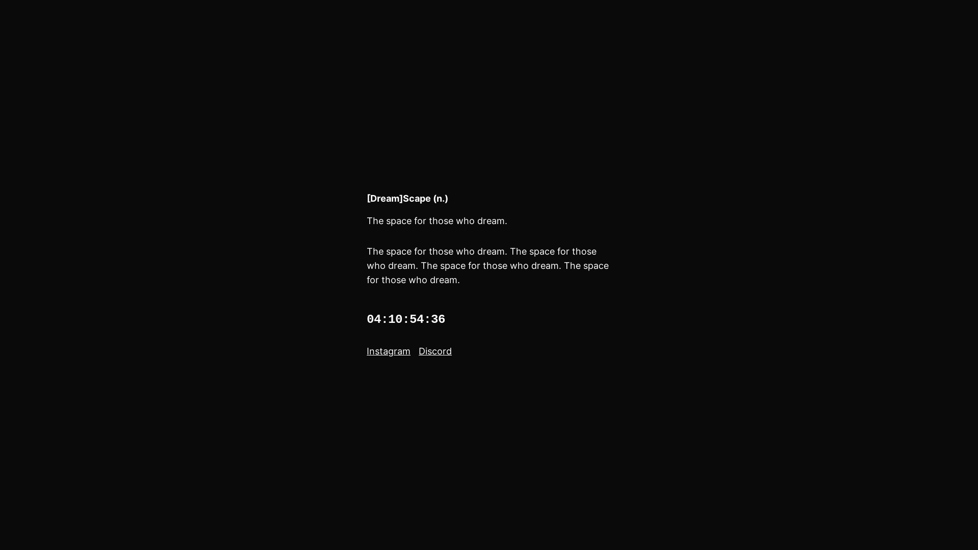website screenshot of https://dreamscape-ewm.pages.dev/