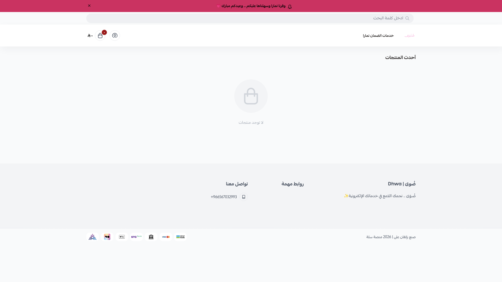website screenshot of https://dhwav.com/