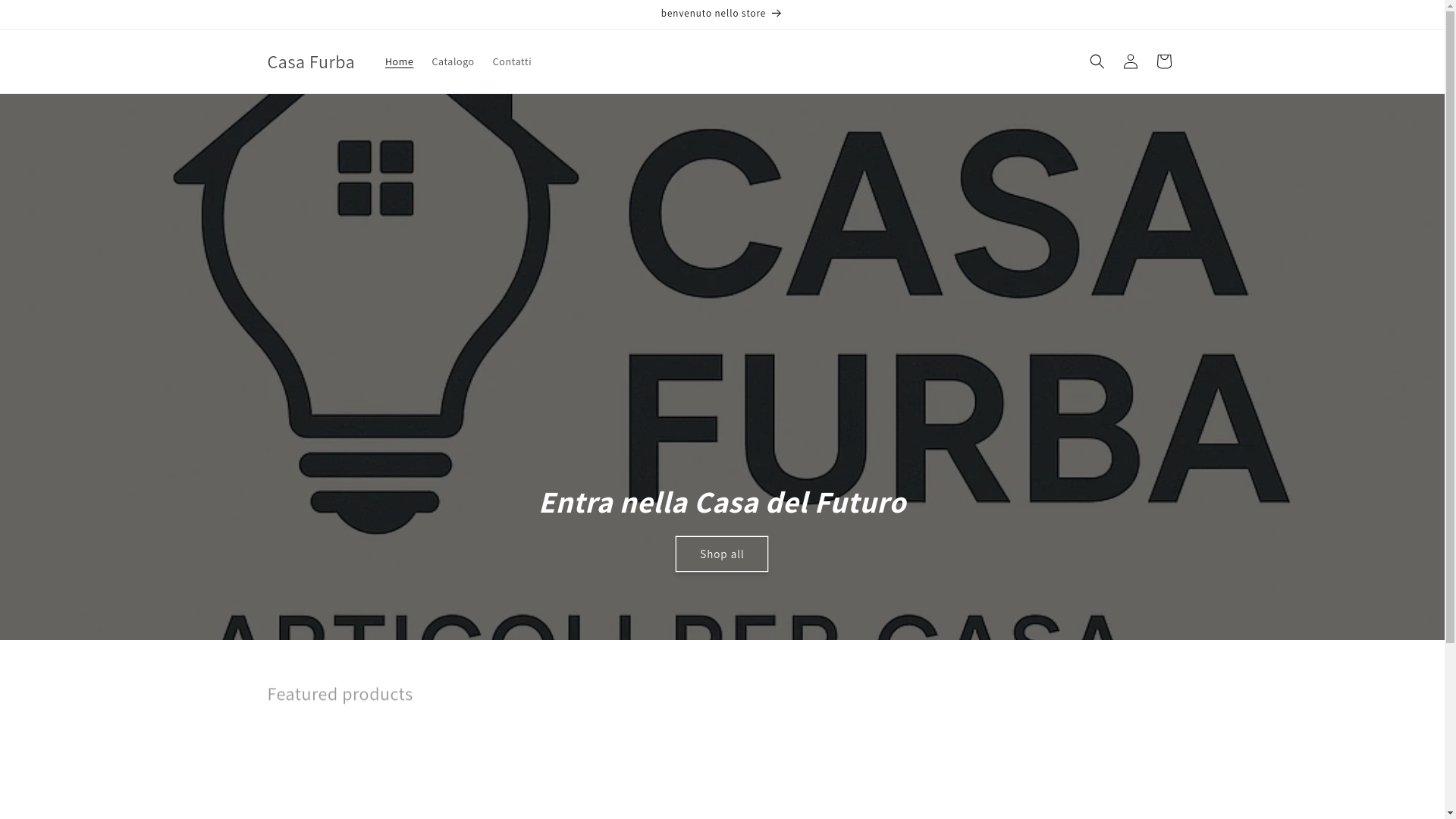 website screenshot of https://casafurba.store/