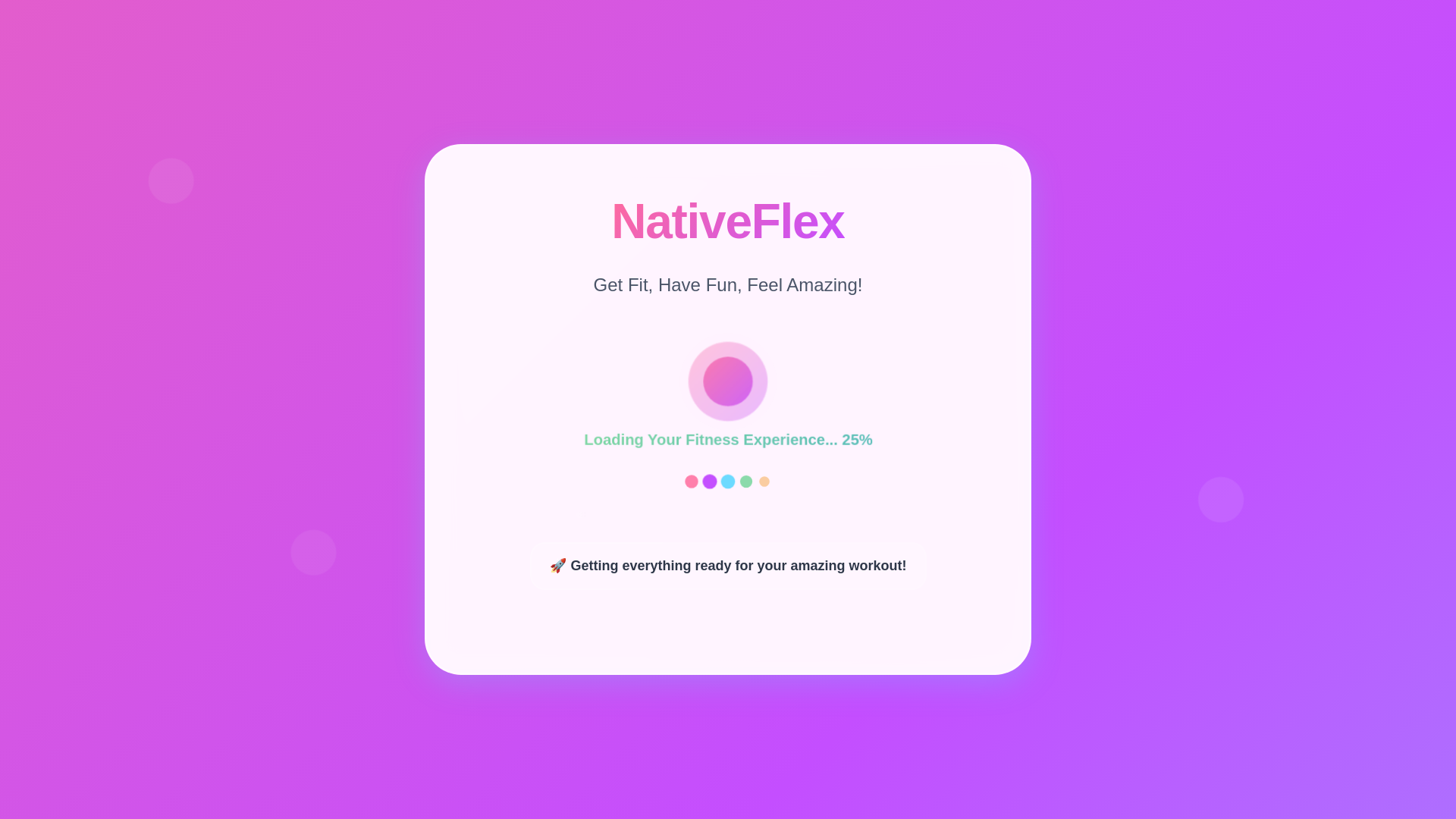 website screenshot of https://nativeflex.fit/