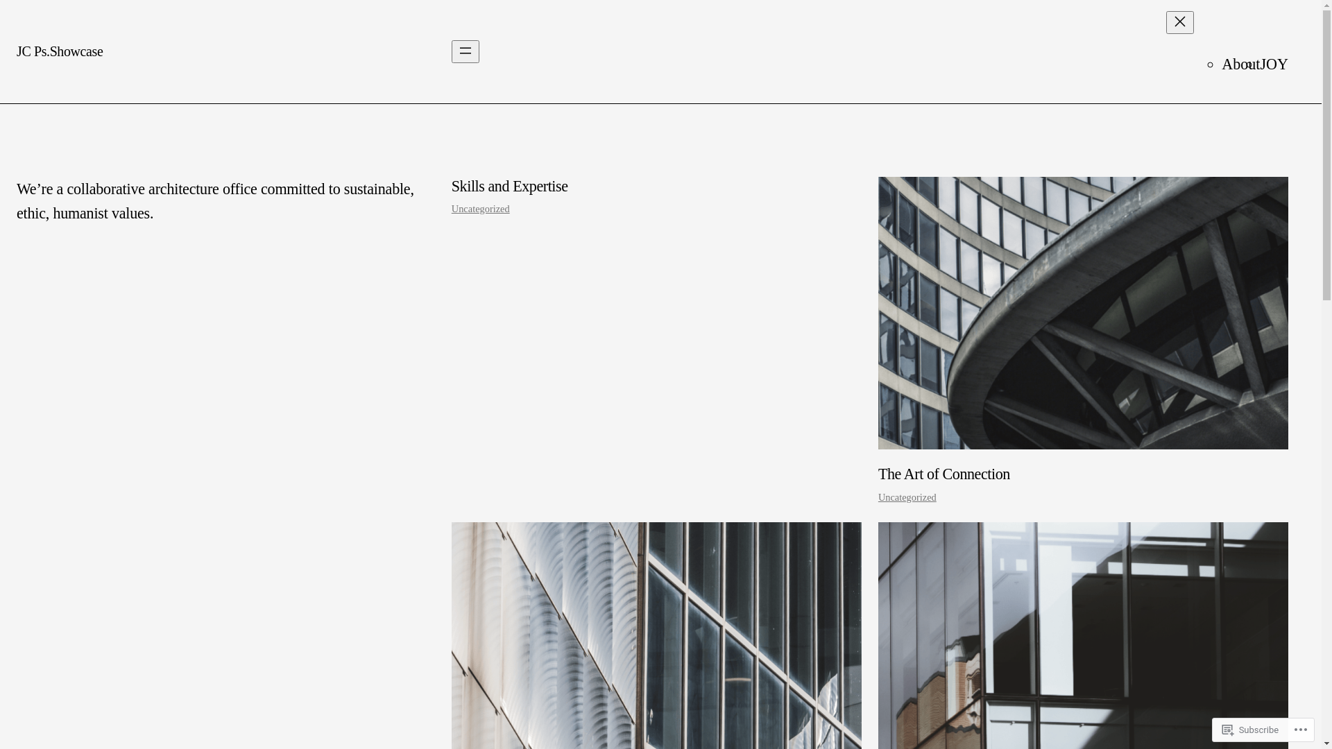 website screenshot of https://joychanapa.blog/