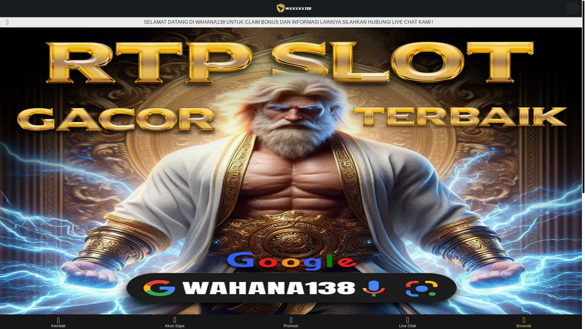 website screenshot of https://wahana138-asikfit.pages.dev/