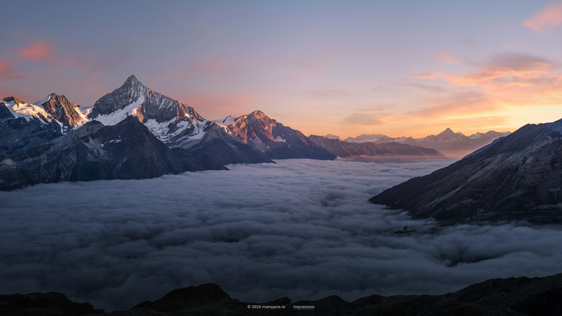 website screenshot of https://matsjanis.io