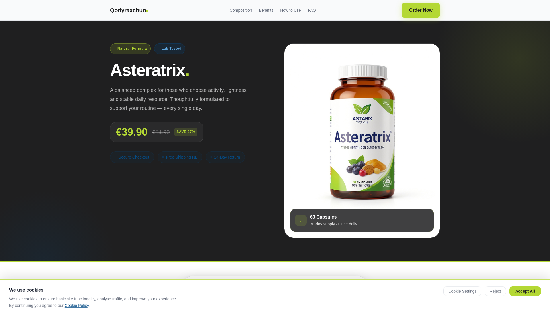 website screenshot of https://qorlyraxchun.world/