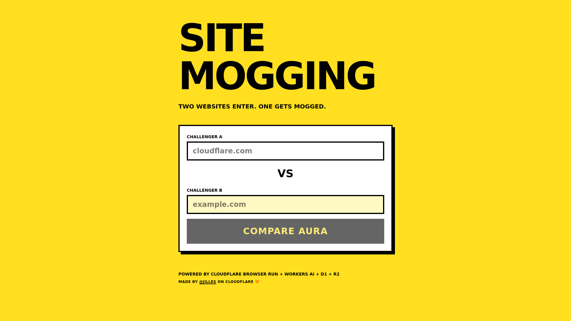 website screenshot of https://sitemogging.com/