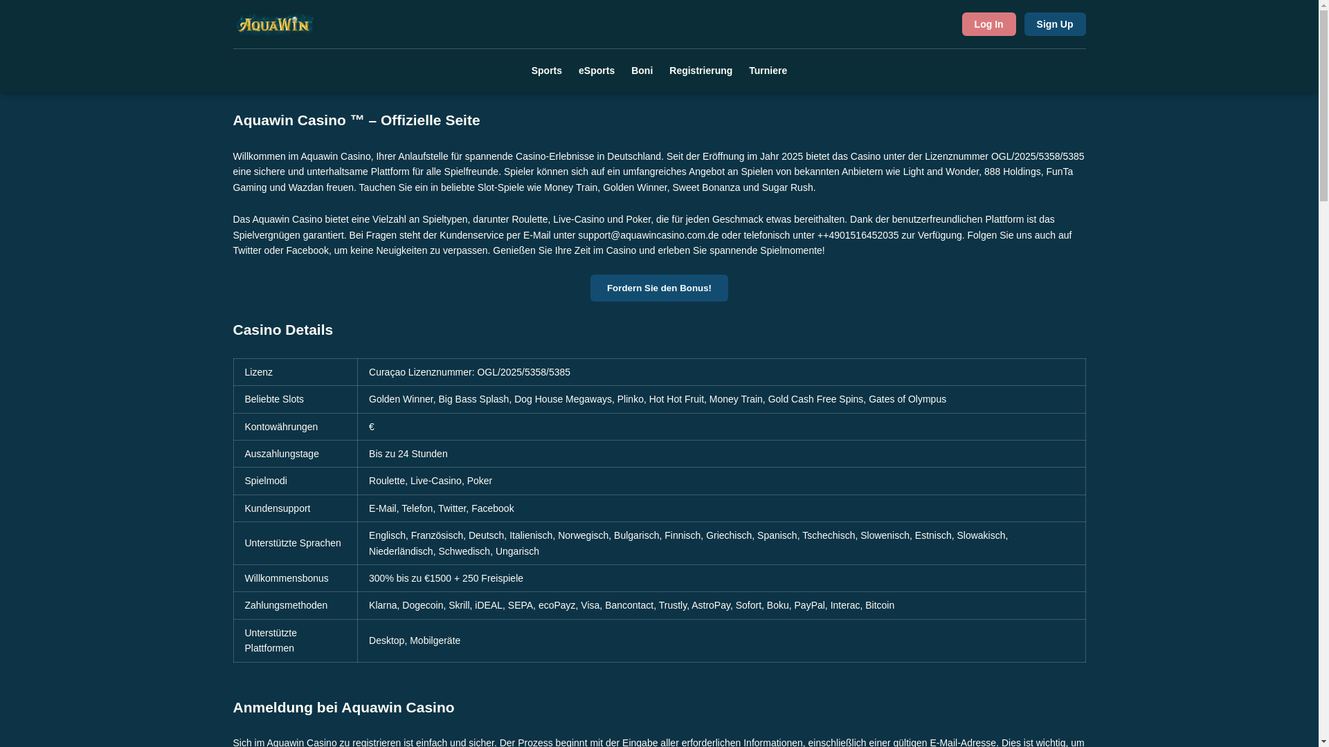 website screenshot of https://aquawincasino-com-de.pages.dev/