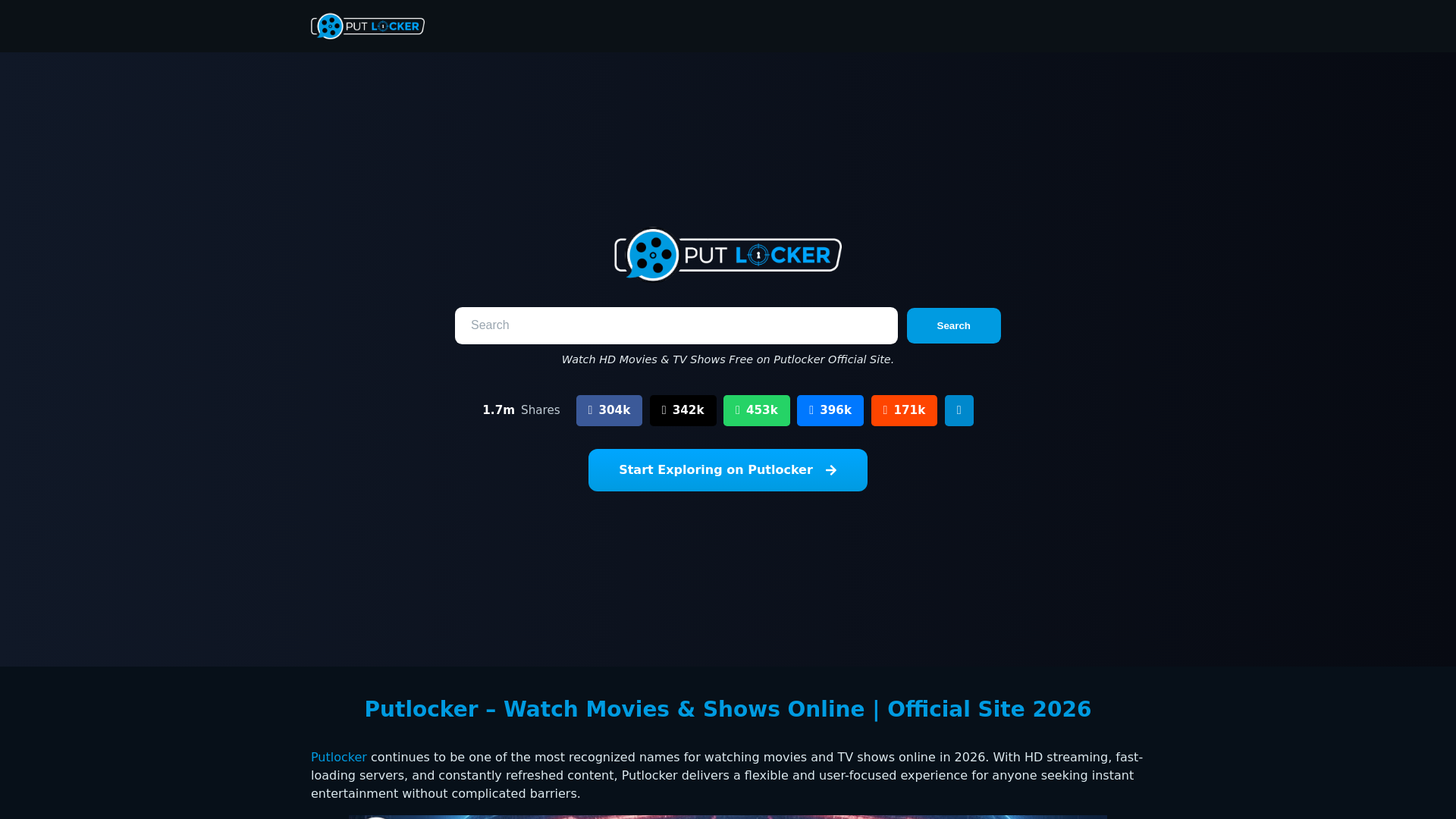 website screenshot of https://put-locker-store.pages.dev/