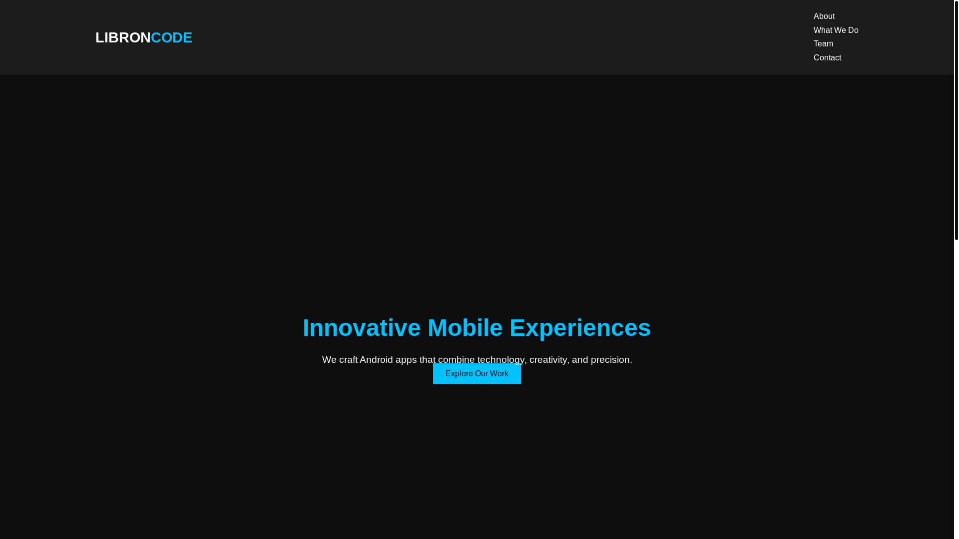 website screenshot of https://libron-code.website/