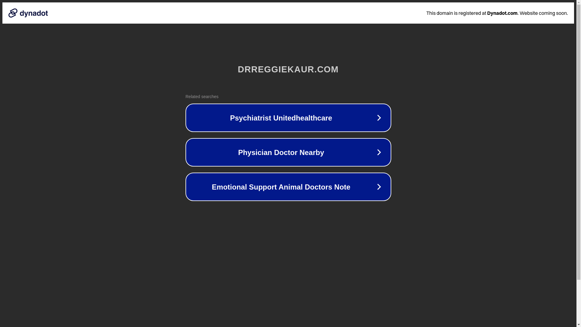 website screenshot of https://drreggiekaur.com/