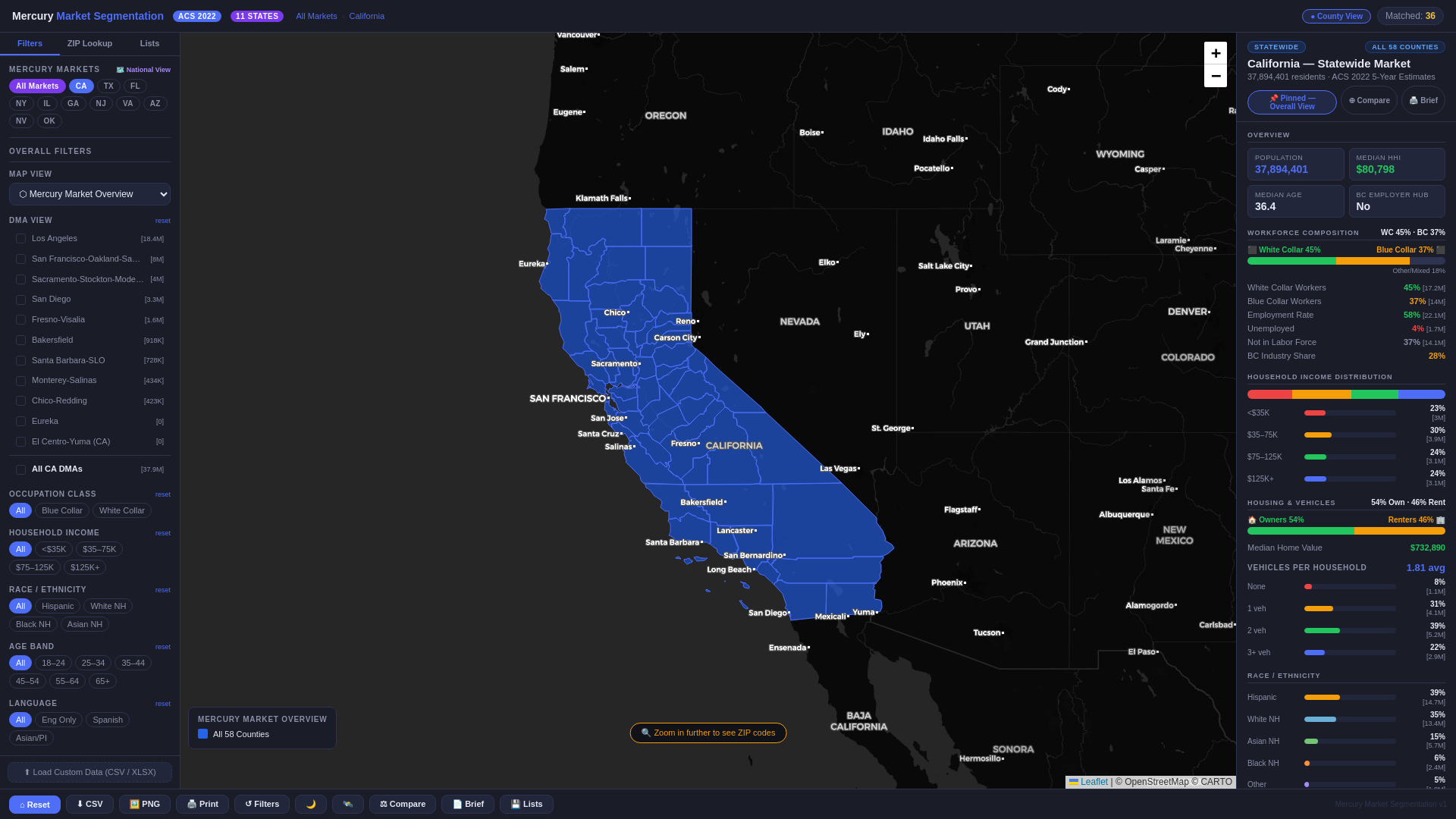 website screenshot of https://mercurymarketplanner.pages.dev/
