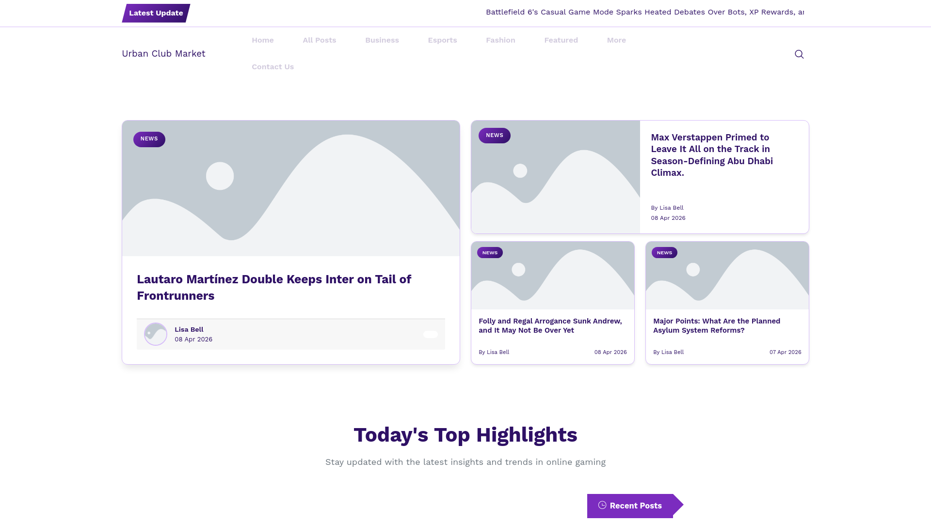 website screenshot of https://urbanclubmarket.nl/