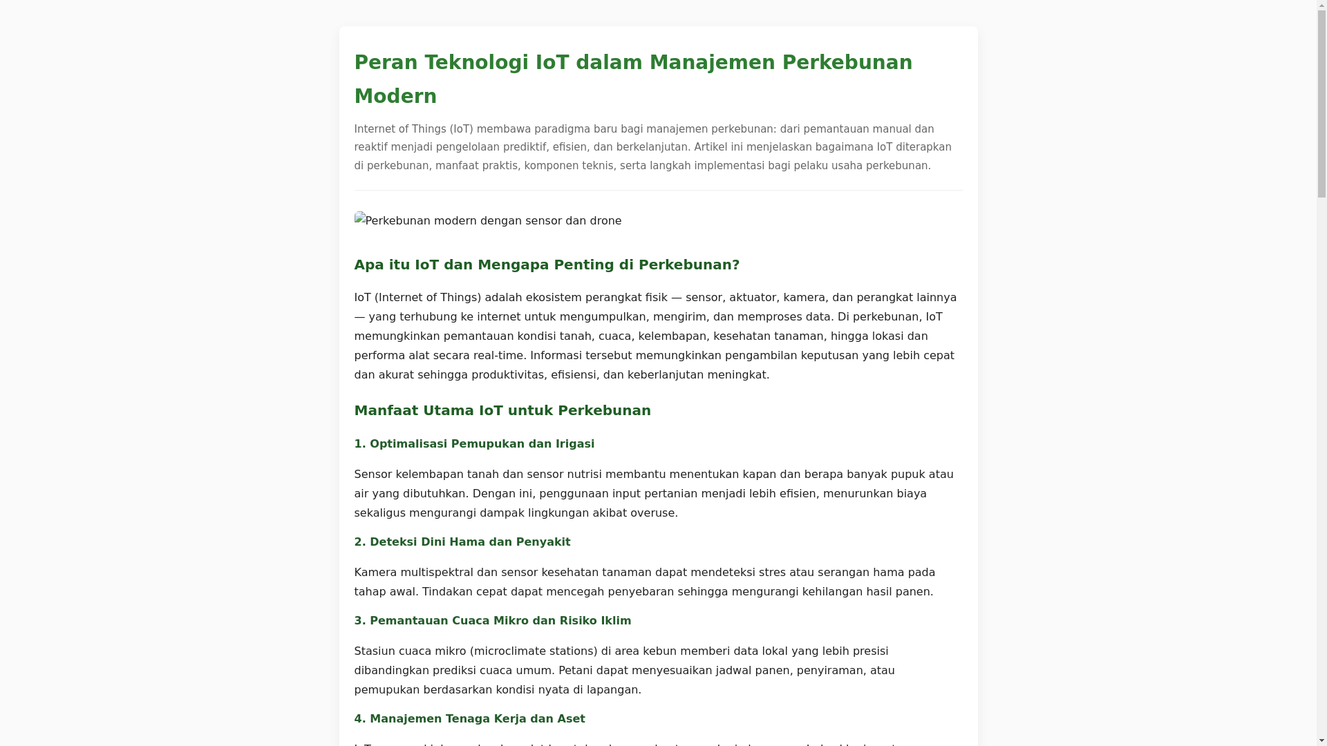 website screenshot of https://perkebunan-modern.pages.dev/