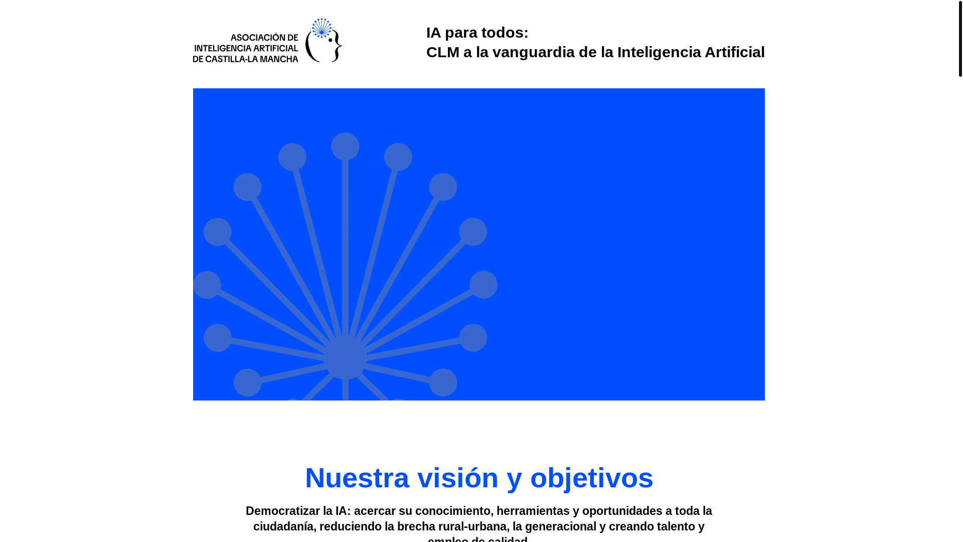 website screenshot of https://aiaclm.es/