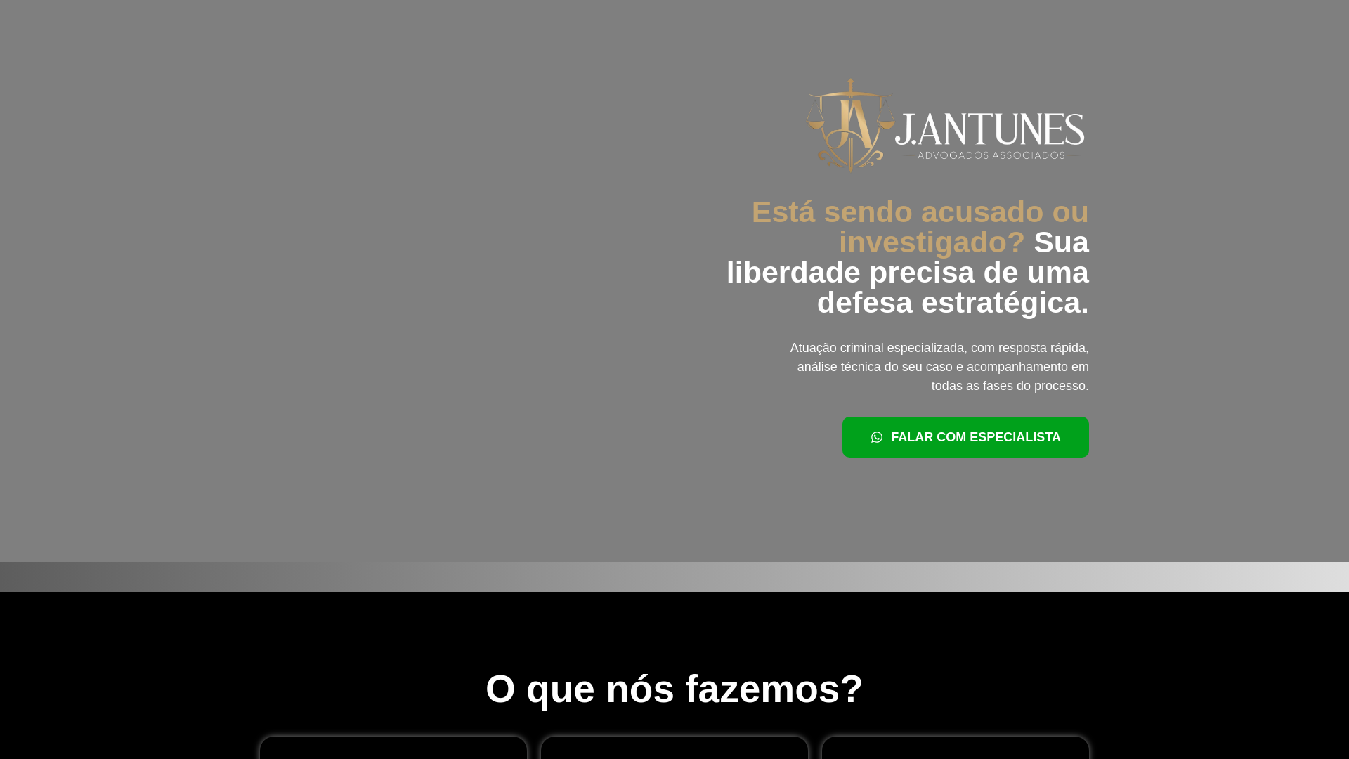 website screenshot of https://marcelojantunesadv.com.br