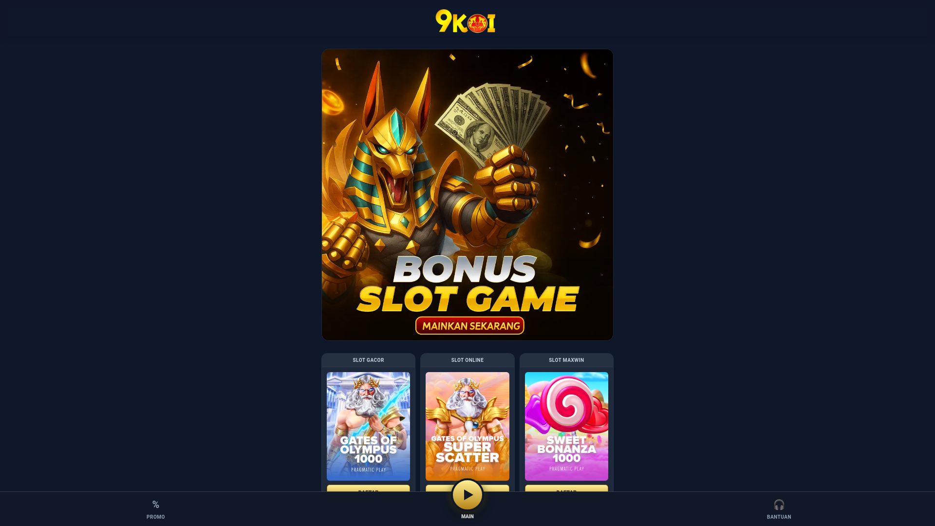 website screenshot of https://slot9koi3.pages.dev/