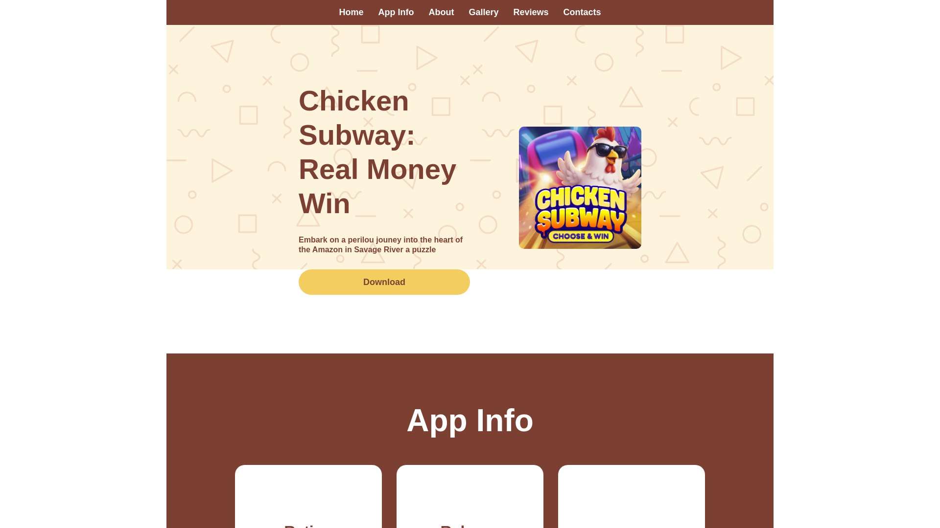 website screenshot of https://chicken-subway.shop/