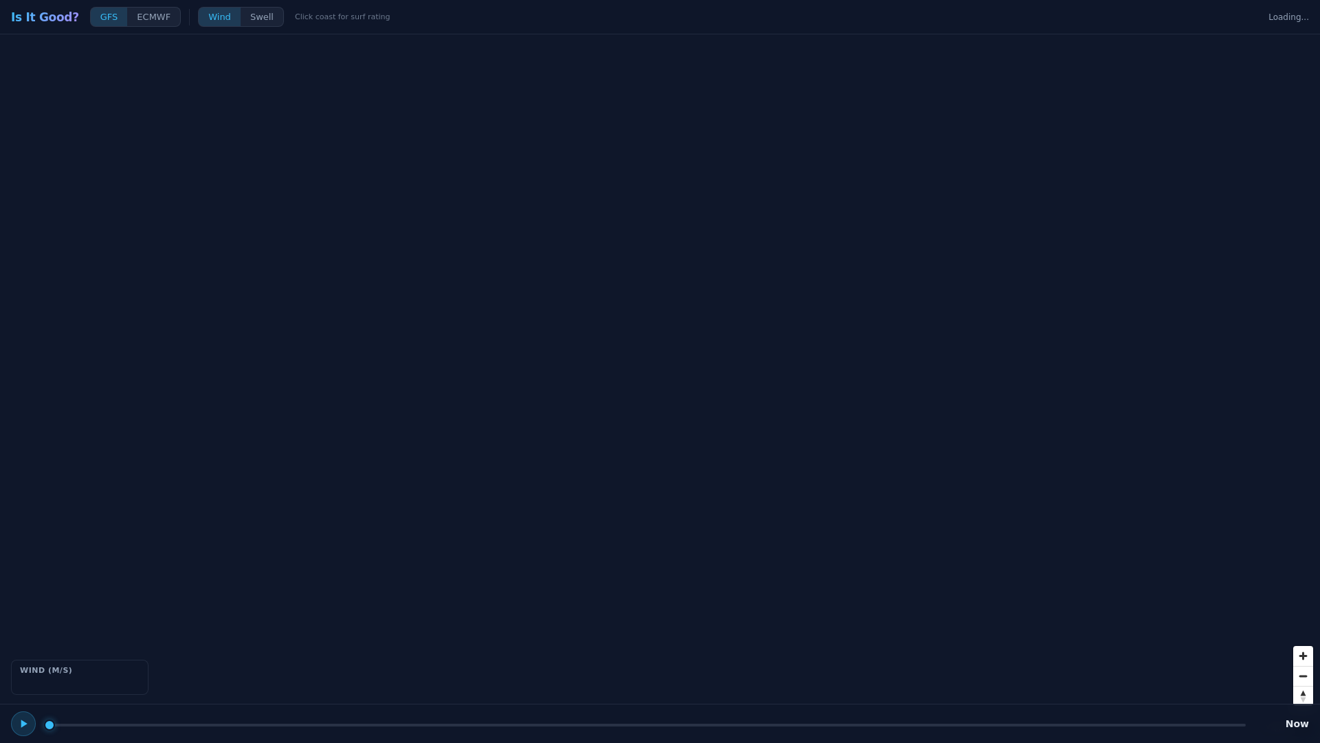 website screenshot of https://spotsblown.surf/