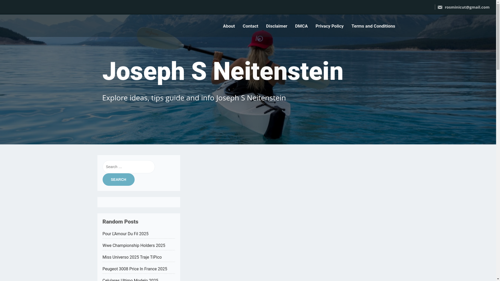 website screenshot of https://josephsneitenstein.pages.dev/