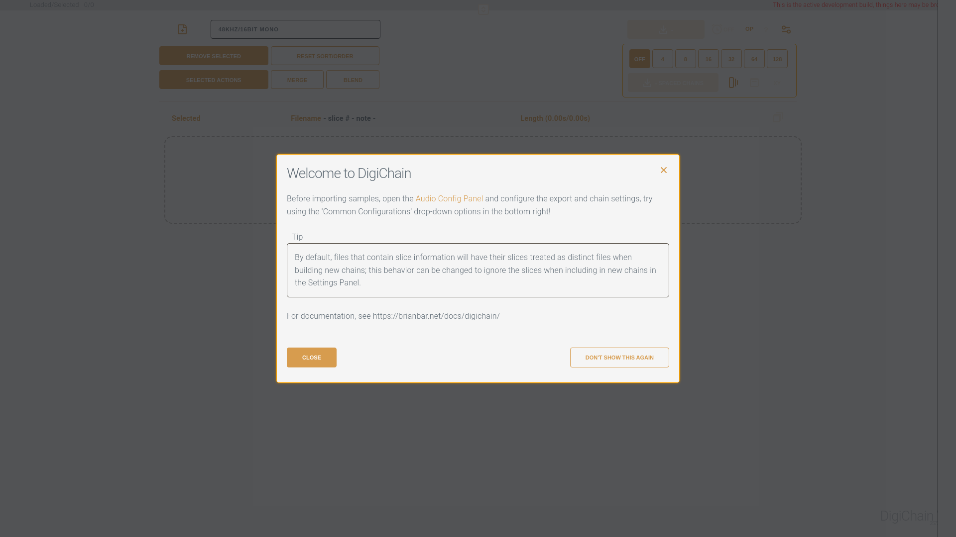 website screenshot of https://digichain-latest.pages.dev/