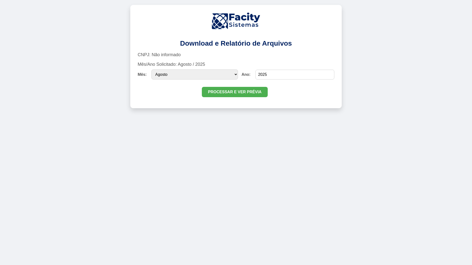 website screenshot of https://baixarnotasfiscais.pages.dev/