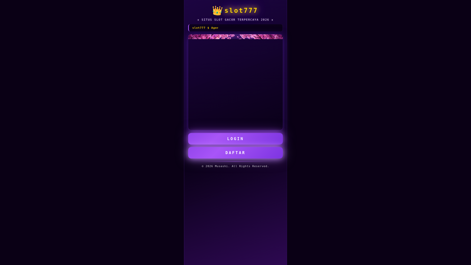 website screenshot of https://slot777terbarugampangmaxwin.pages.dev/