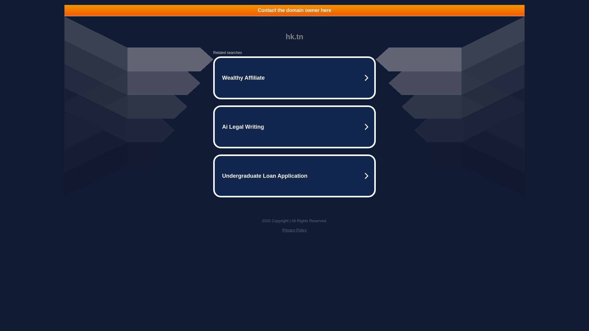 website screenshot of https://sadadsggs.hk.tn/