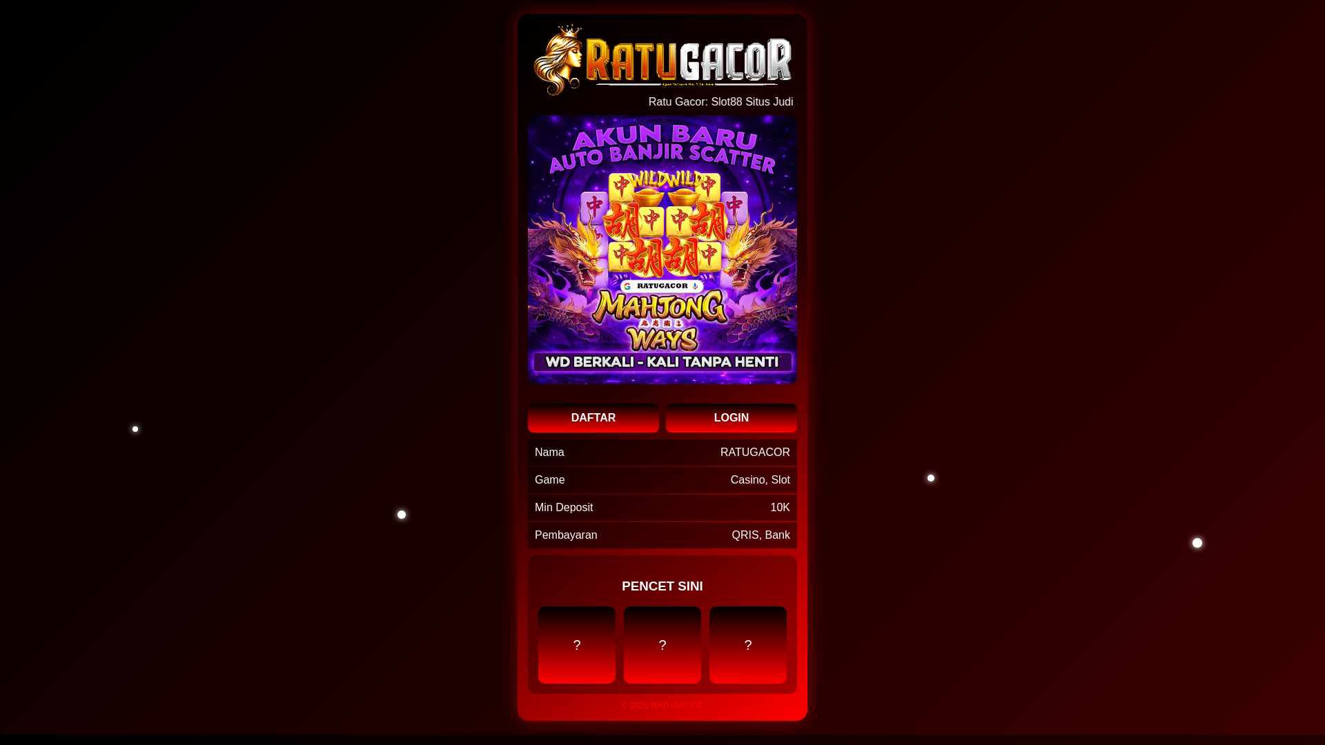 website screenshot of https://slot88-situs-judi-resmi-informationsecurityanalytics.pages.dev/